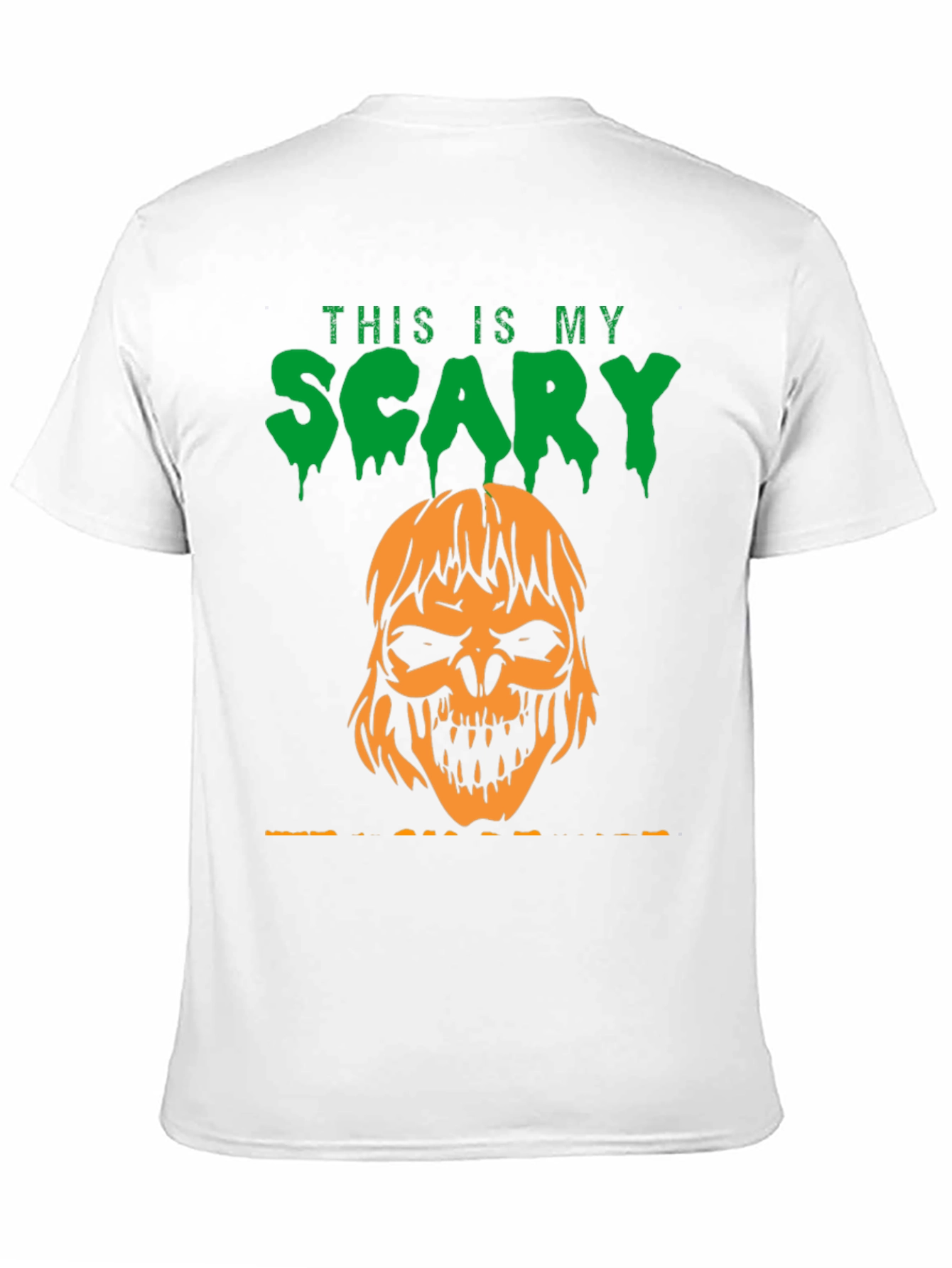 Scary Pumpkin Halloween T-Shirt