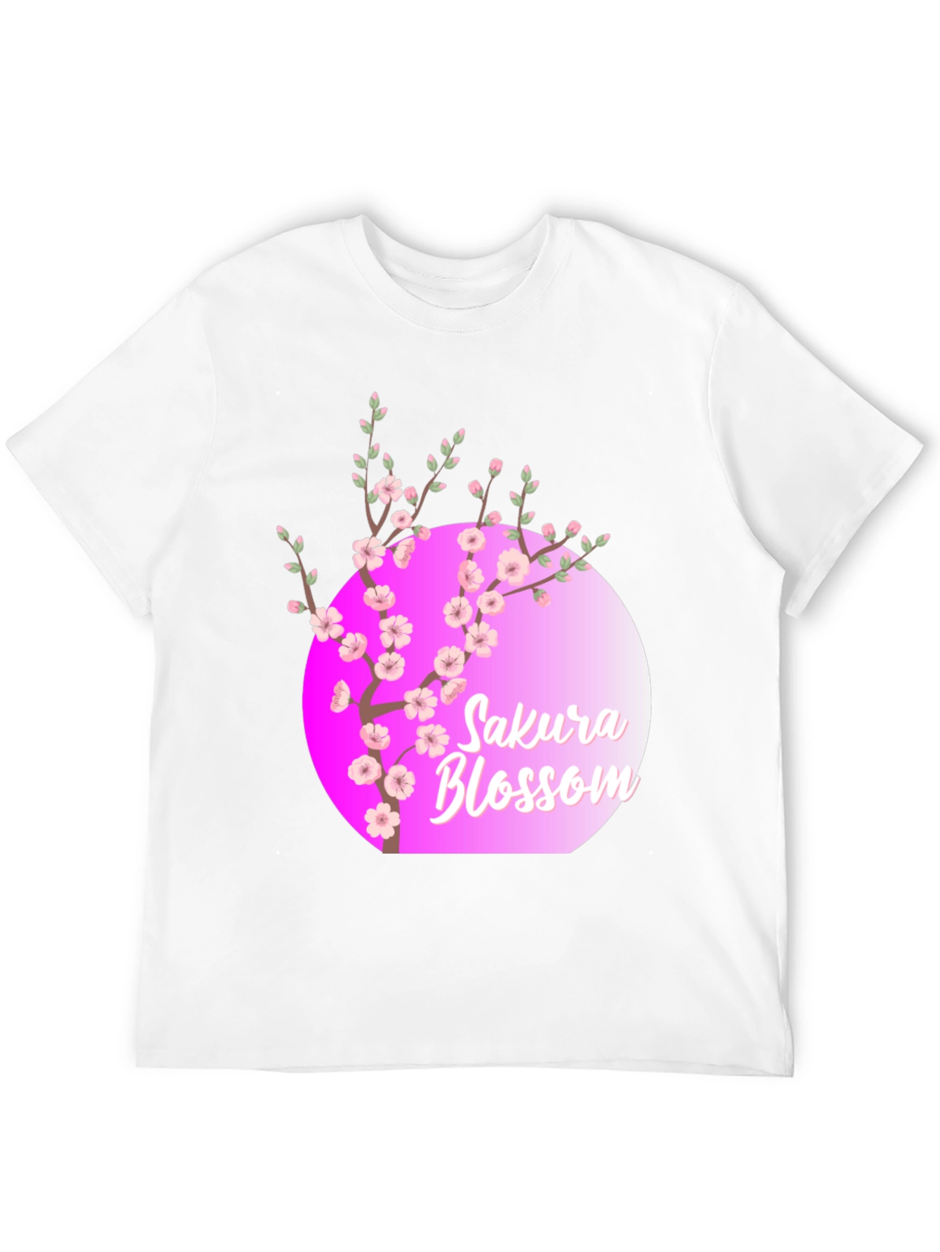 Sakura Blossom T-Shirt - Floral Design