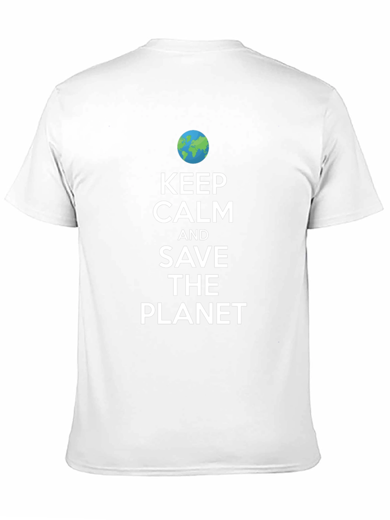 Keep Calm Save The Planet Graphic Tee