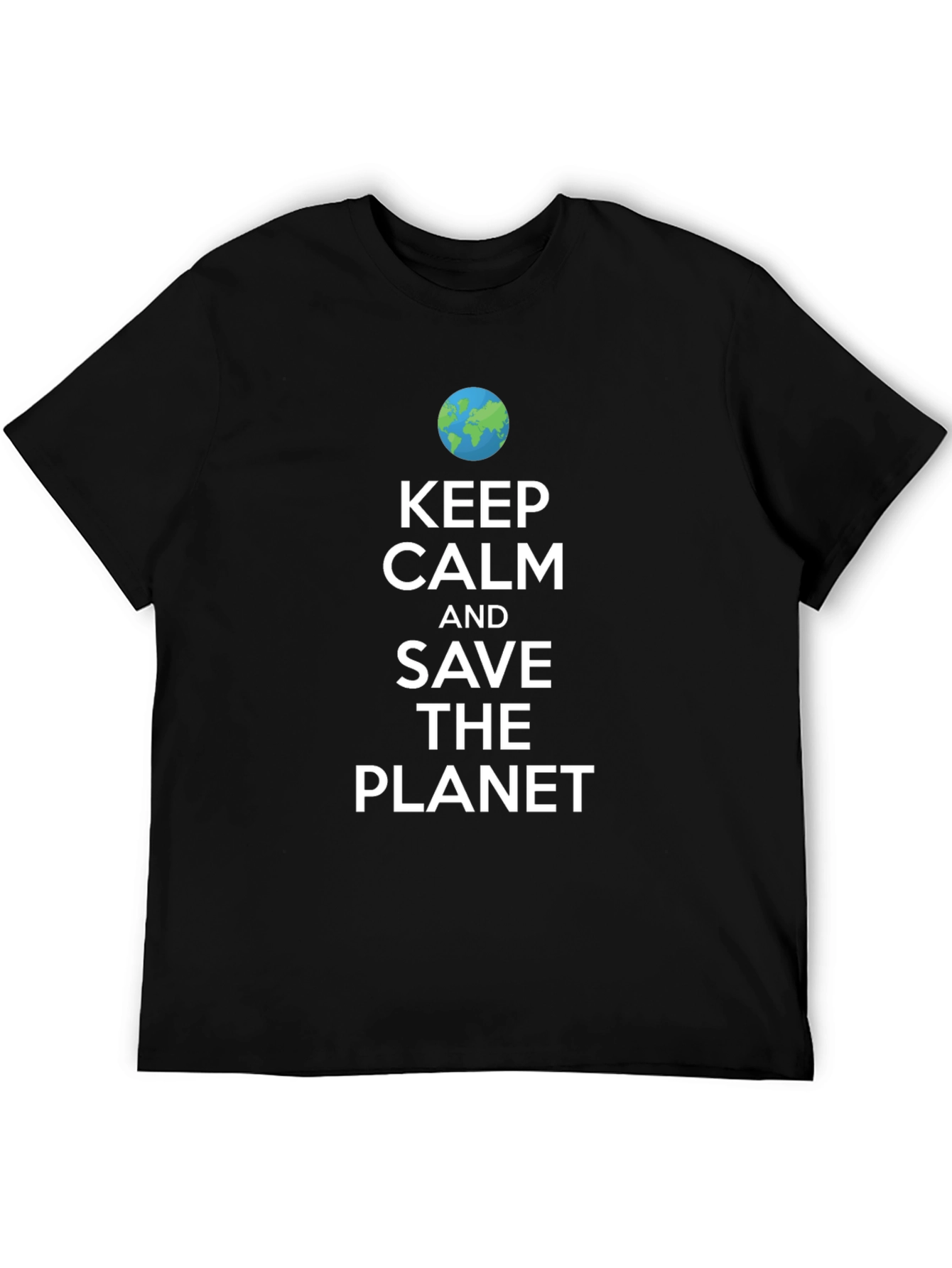 Keep Calm Save The Planet Graphic Tee
