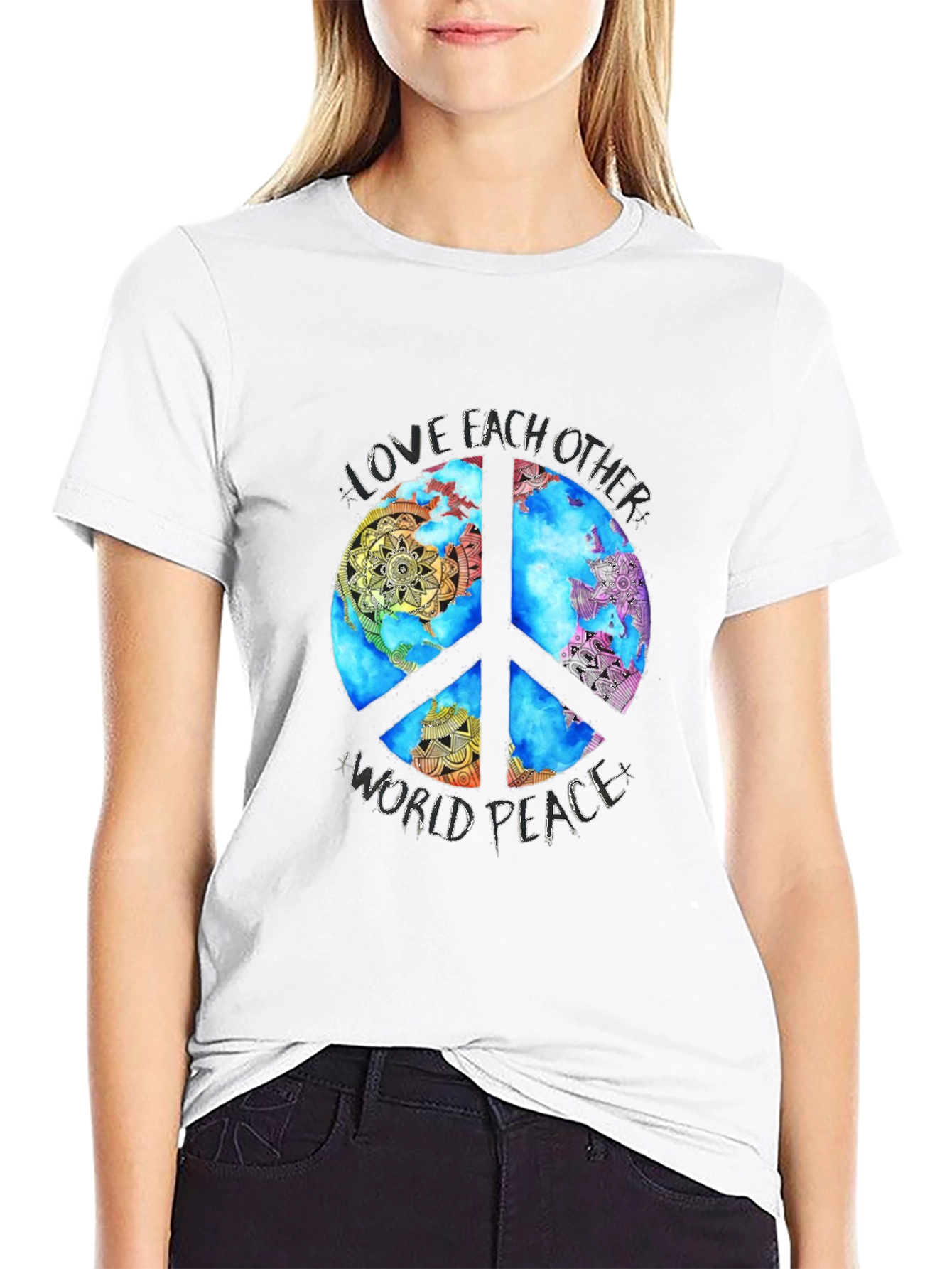 Love Each Other World Peace T-Shirt