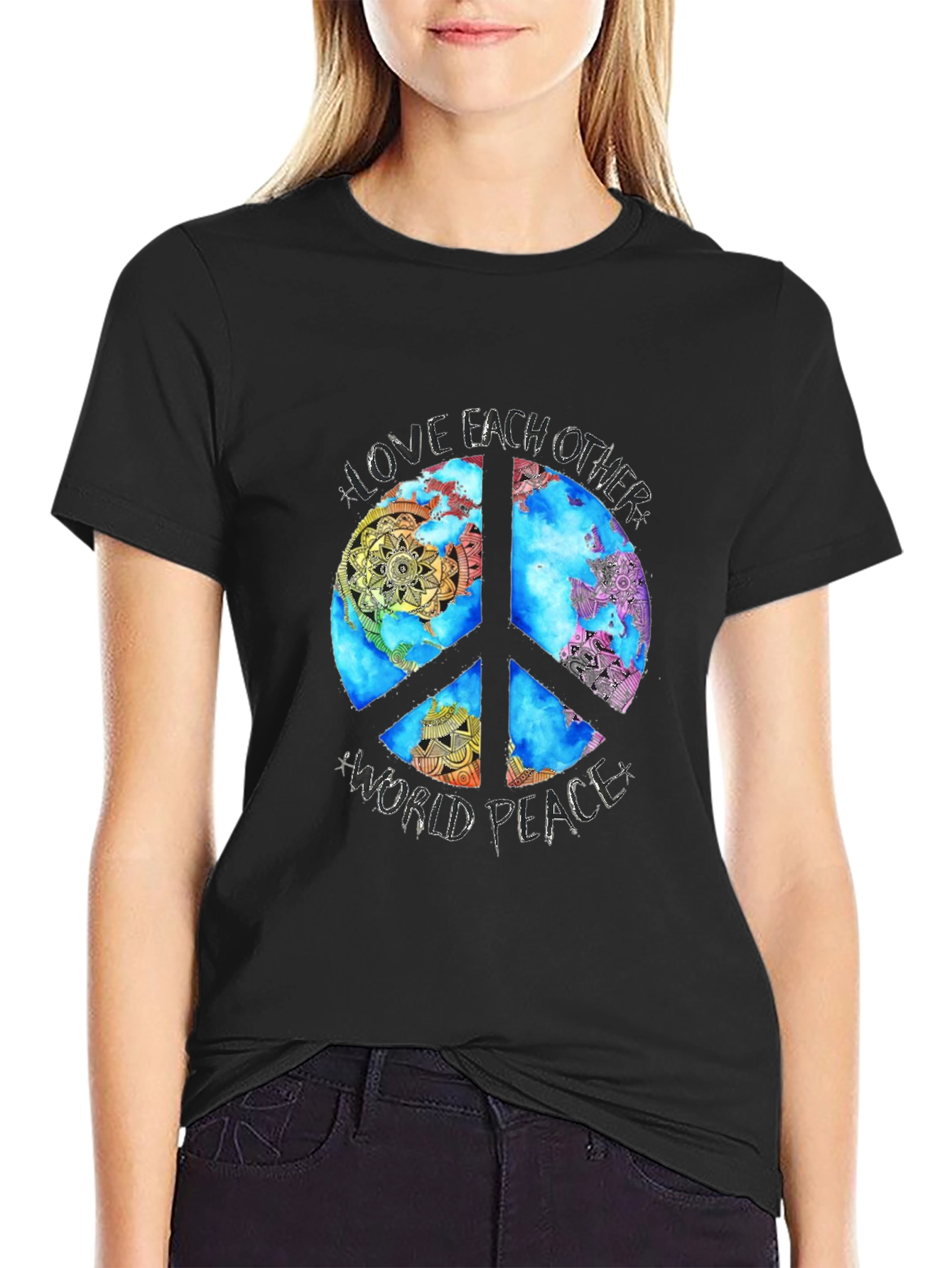 Love Each Other World Peace T-Shirt