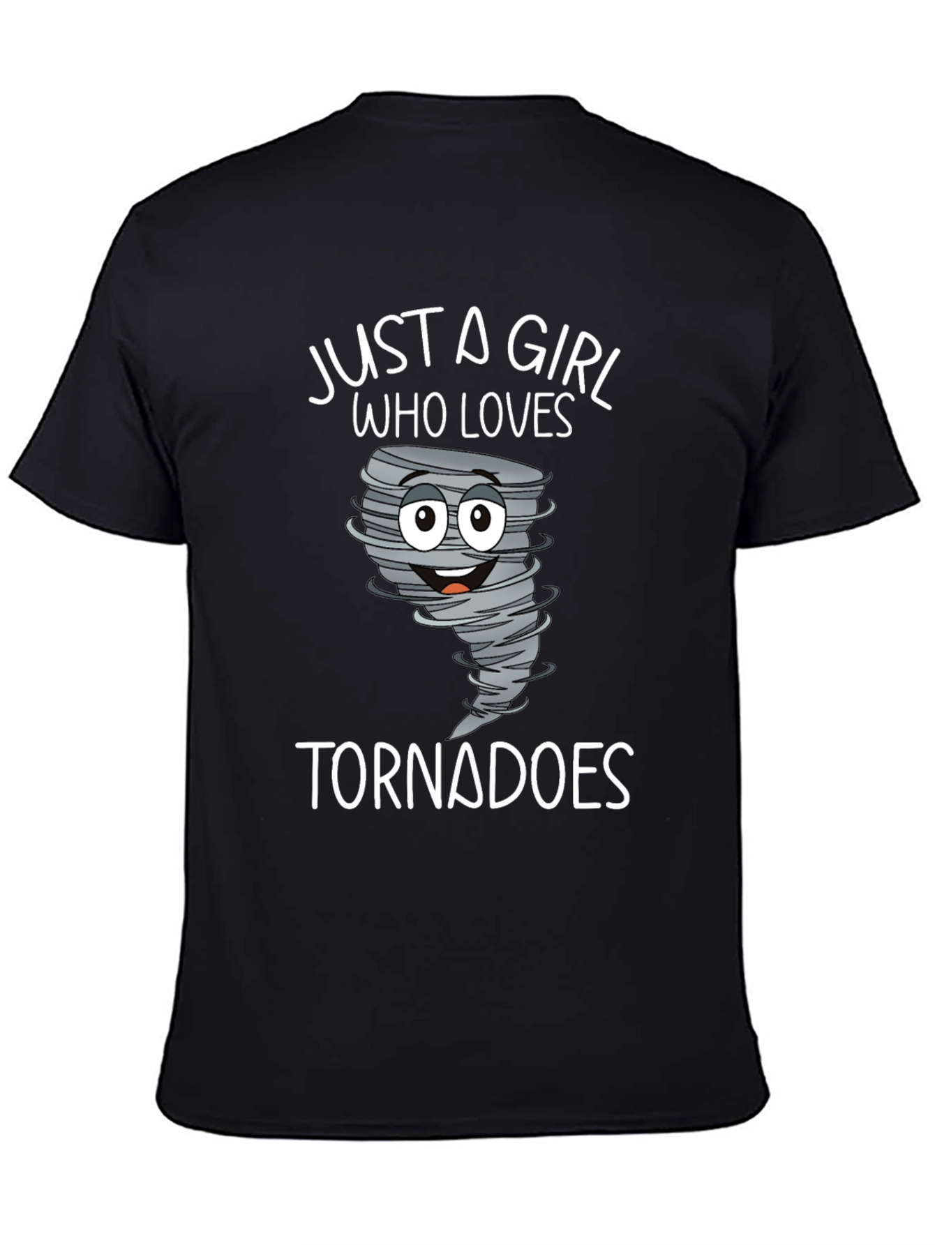 Just a Girl Who Loves Tornadoes T-Shirt