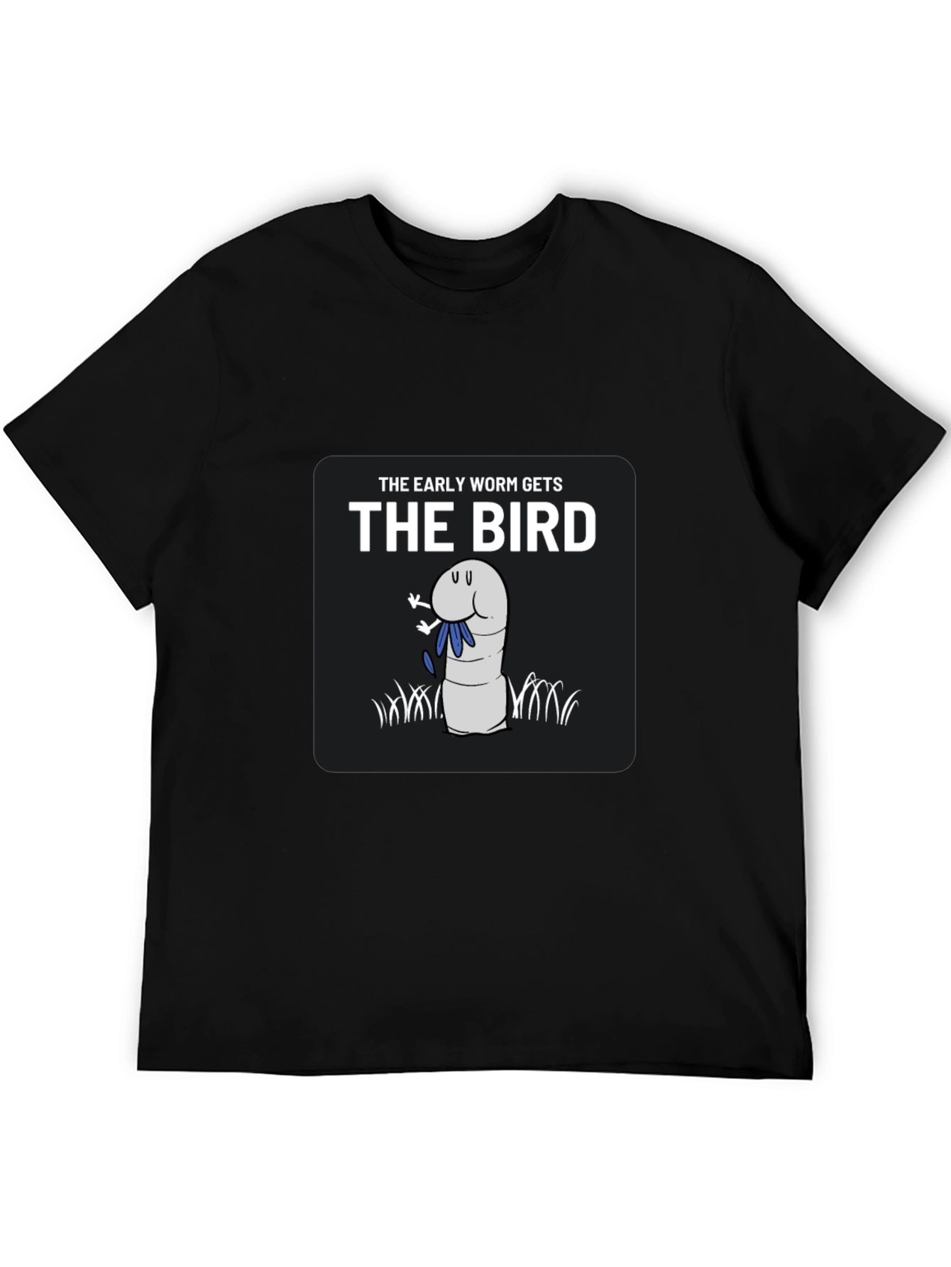 The Early Worm Gets The Bird Graphic T-Shirt