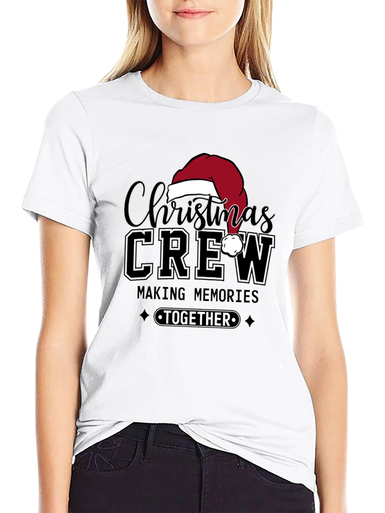 Christmas Crew Tee - Making Memories Together