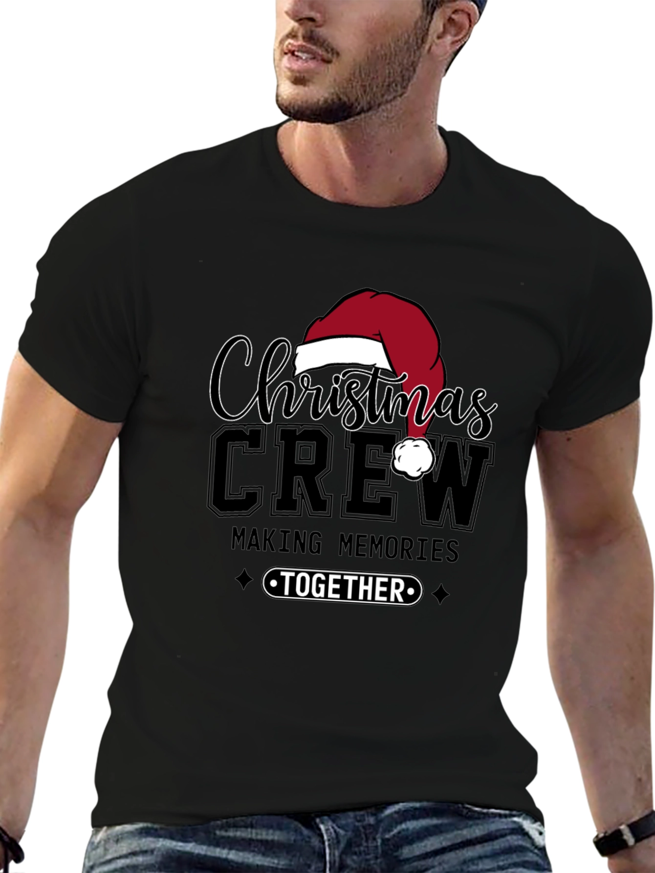 Christmas Crew Tee - Making Memories Together