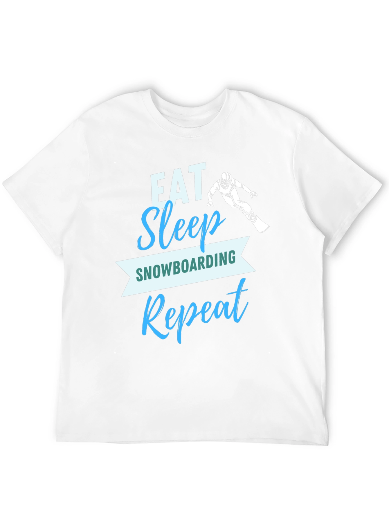 Eat Sleep Snowboarding Repeat T-Shirt