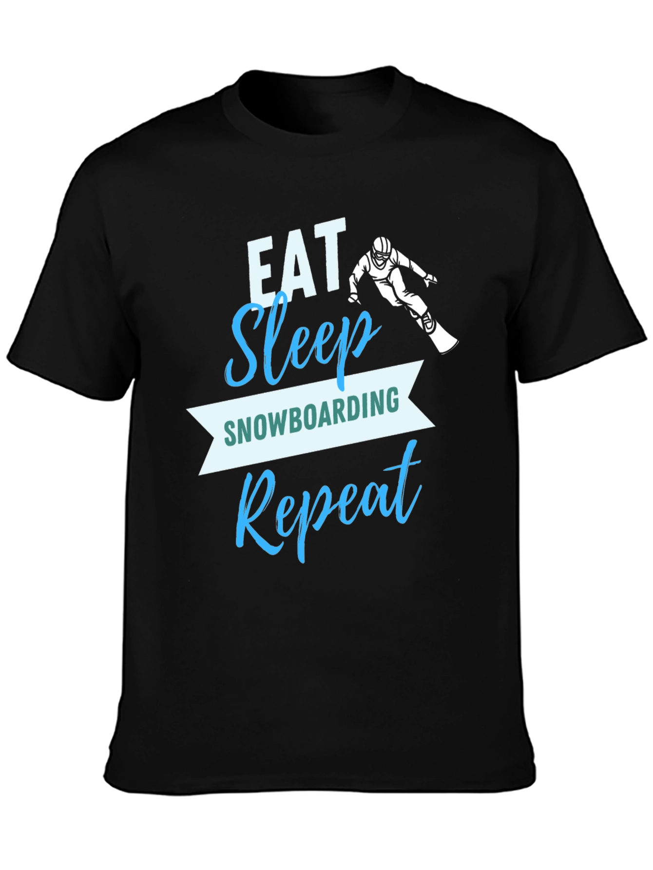 Eat Sleep Snowboarding Repeat T-Shirt