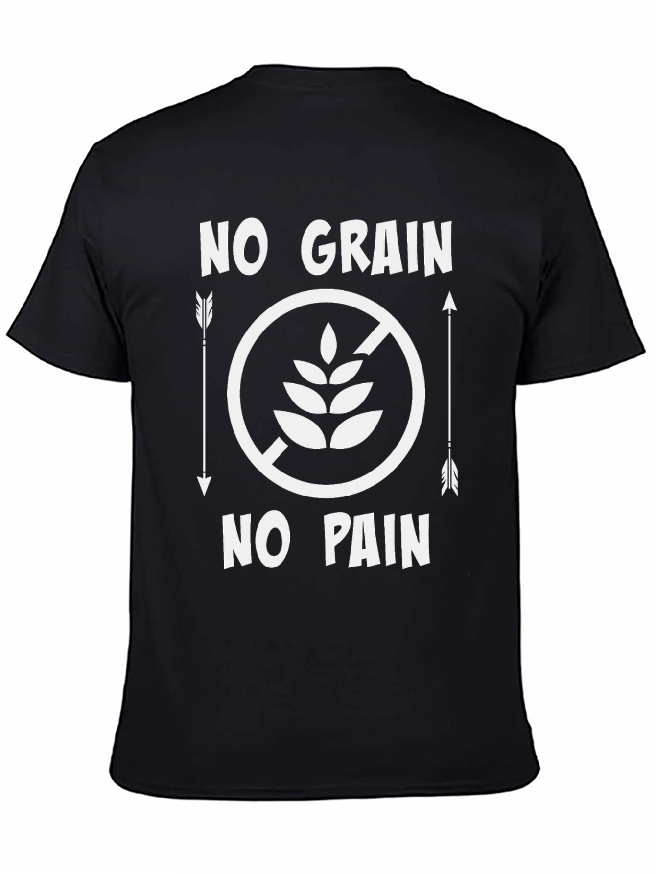 No Grain No Pain T-Shirt - Gluten Free