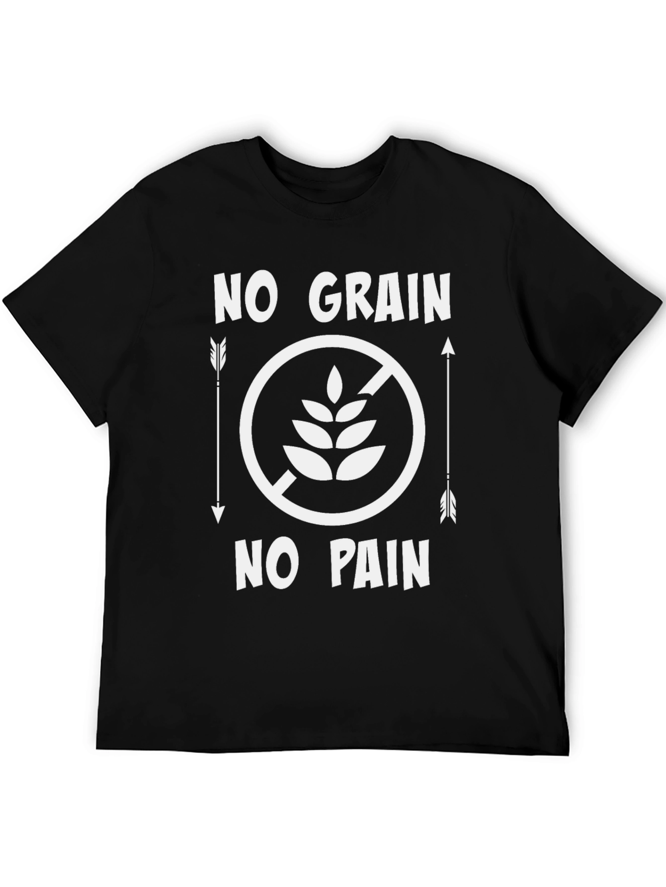 No Grain No Pain T-Shirt - Gluten Free