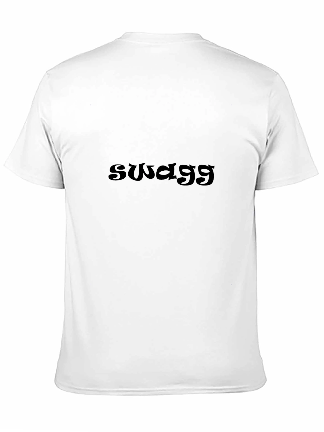 Swagg Black T-Shirt - Cool & Casual Style