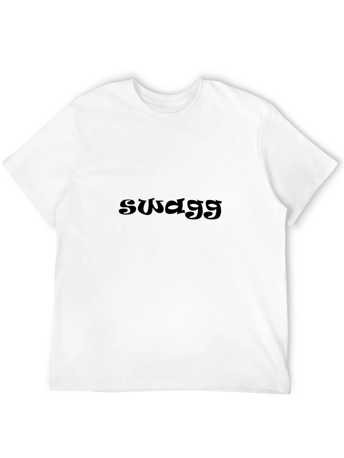 Swagg Black T-Shirt - Cool & Casual Style