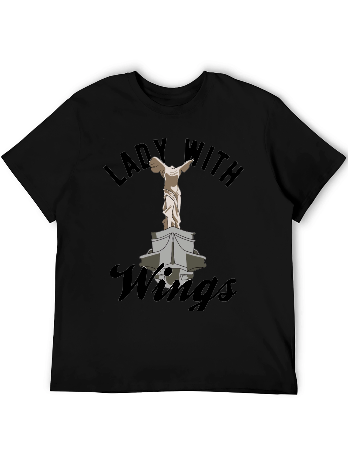 Lady with Wings Graphic Tee