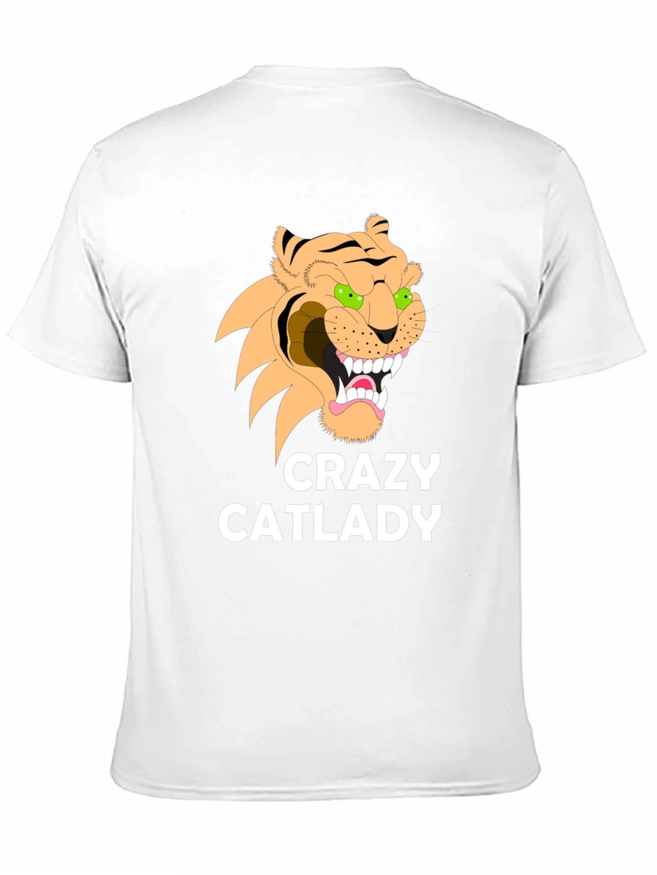 Crazy Cat Lady Graphic Tee - Unisex Black T-Shirt