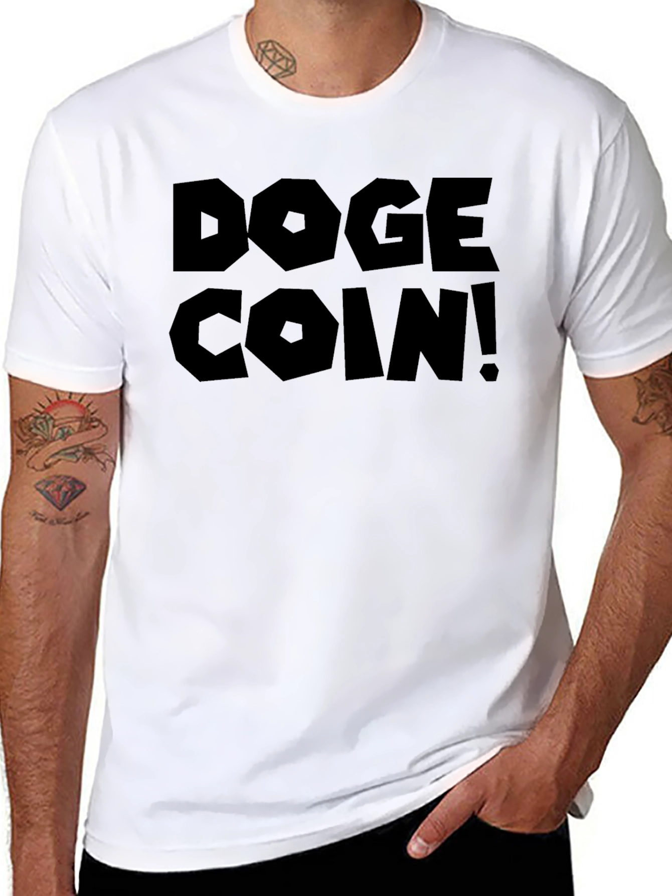 Doge Coin! Graphic Tee - Crypto Meme Shirt