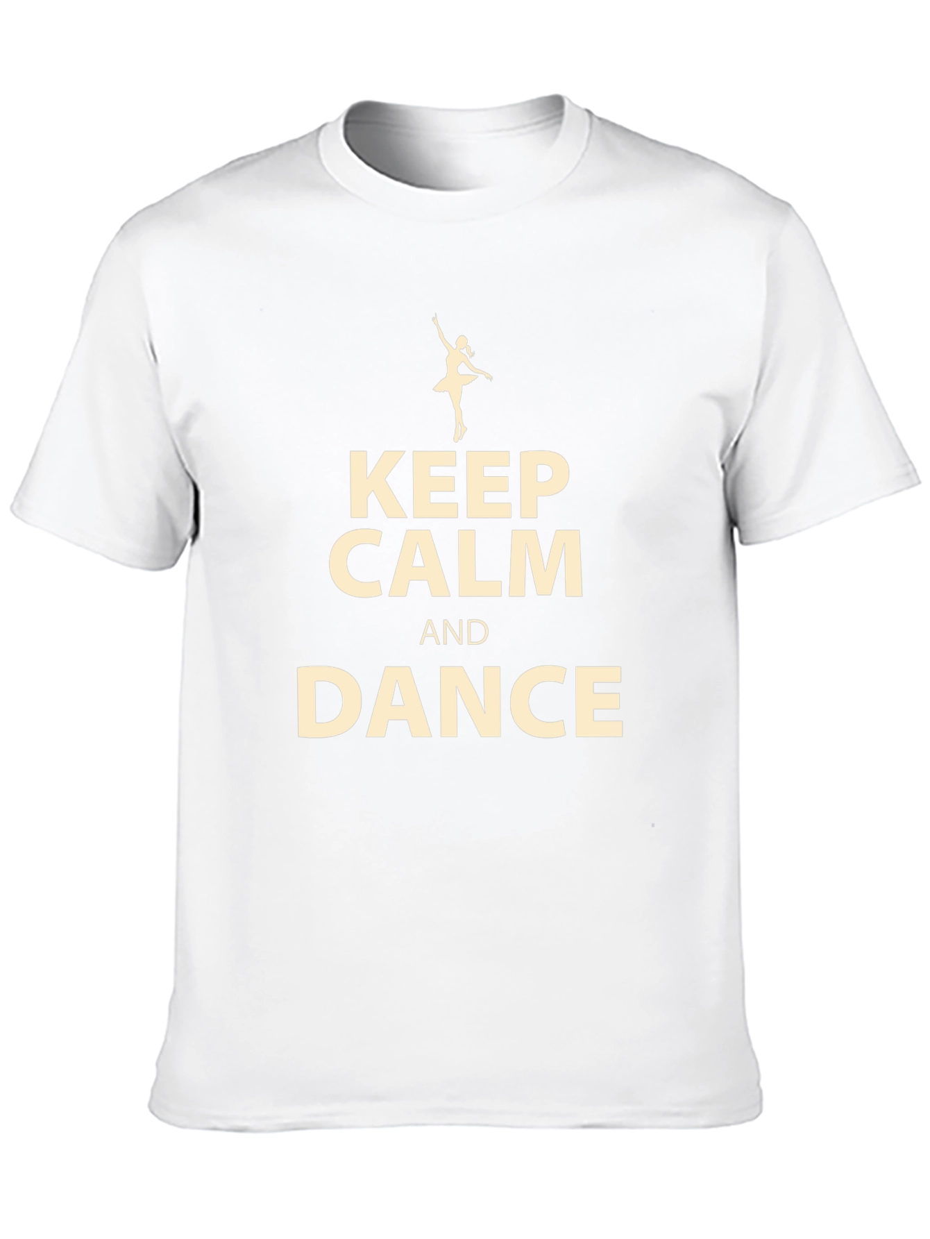 Keep Calm and Dance Black T-Shirt