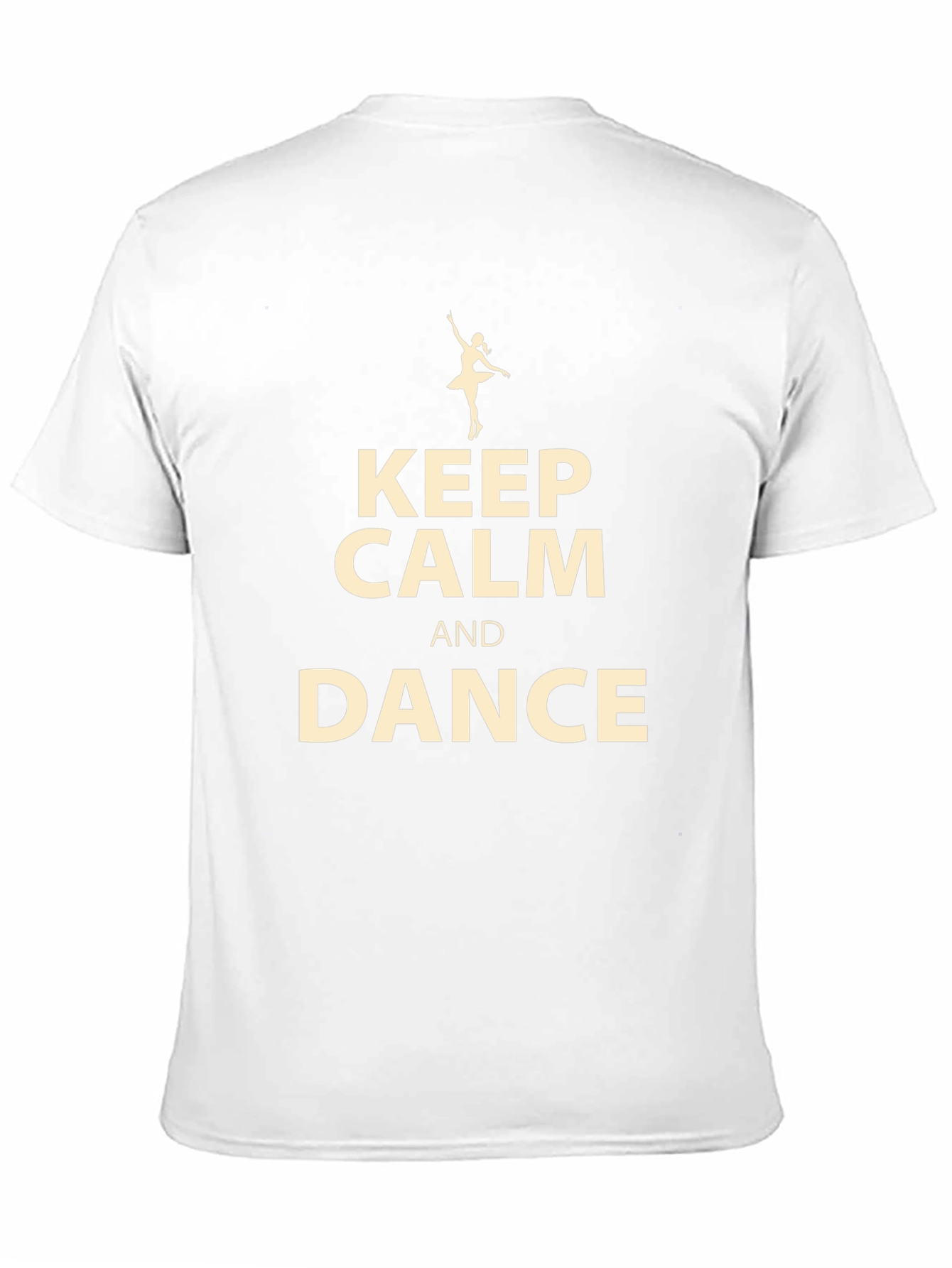 Keep Calm and Dance Black T-Shirt