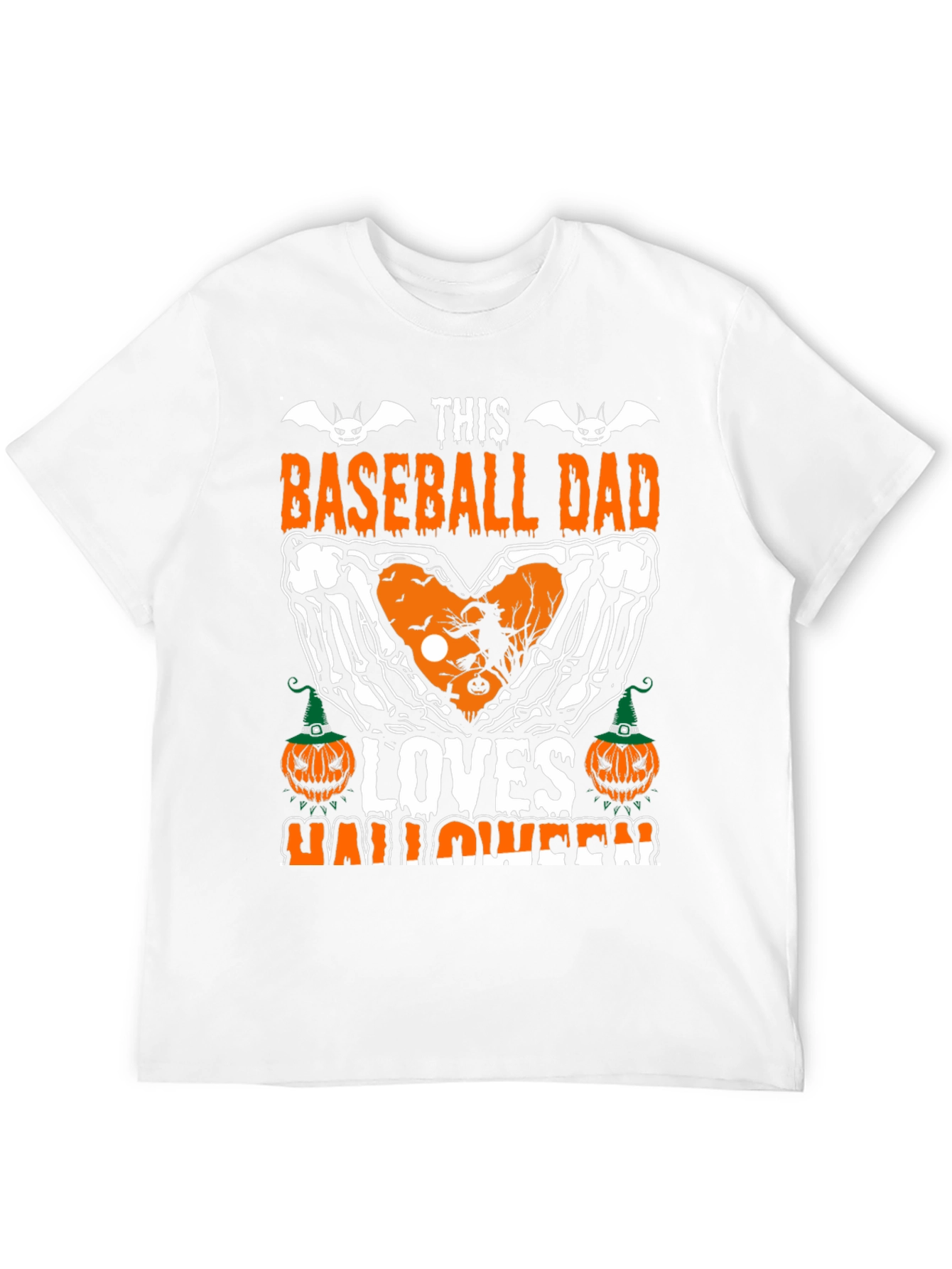 Baseball Dad Halloween T-Shirt