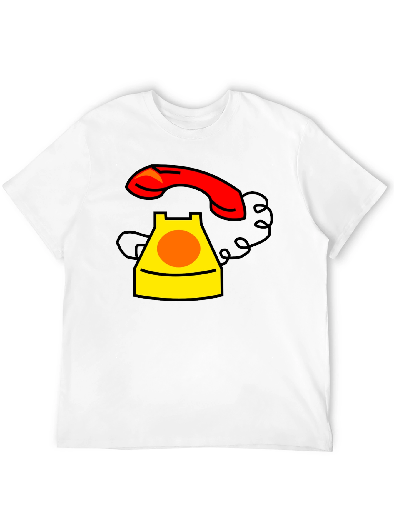 Retro Rotary Phone Graphic T-Shirt