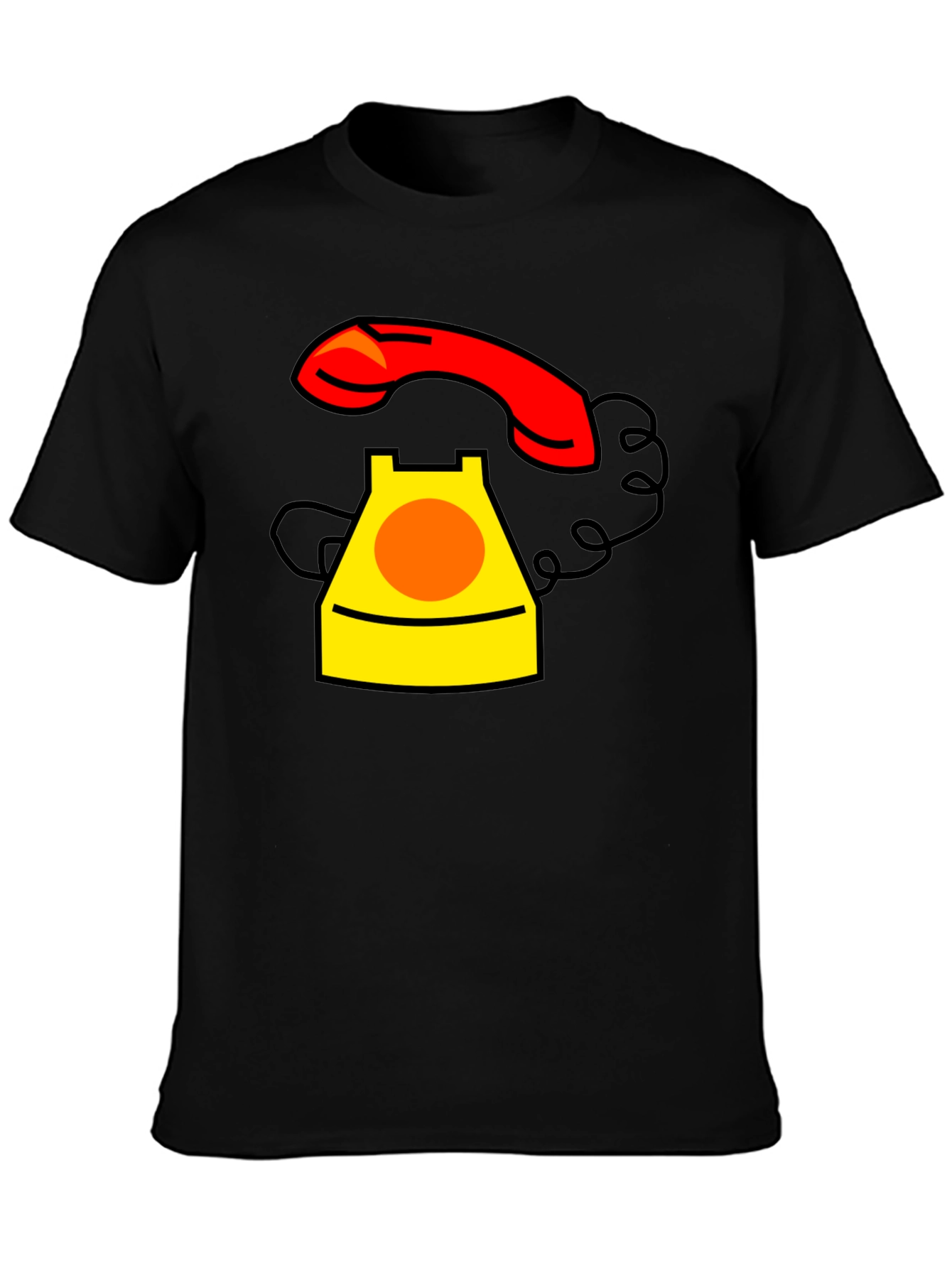 Retro Rotary Phone Graphic T-Shirt