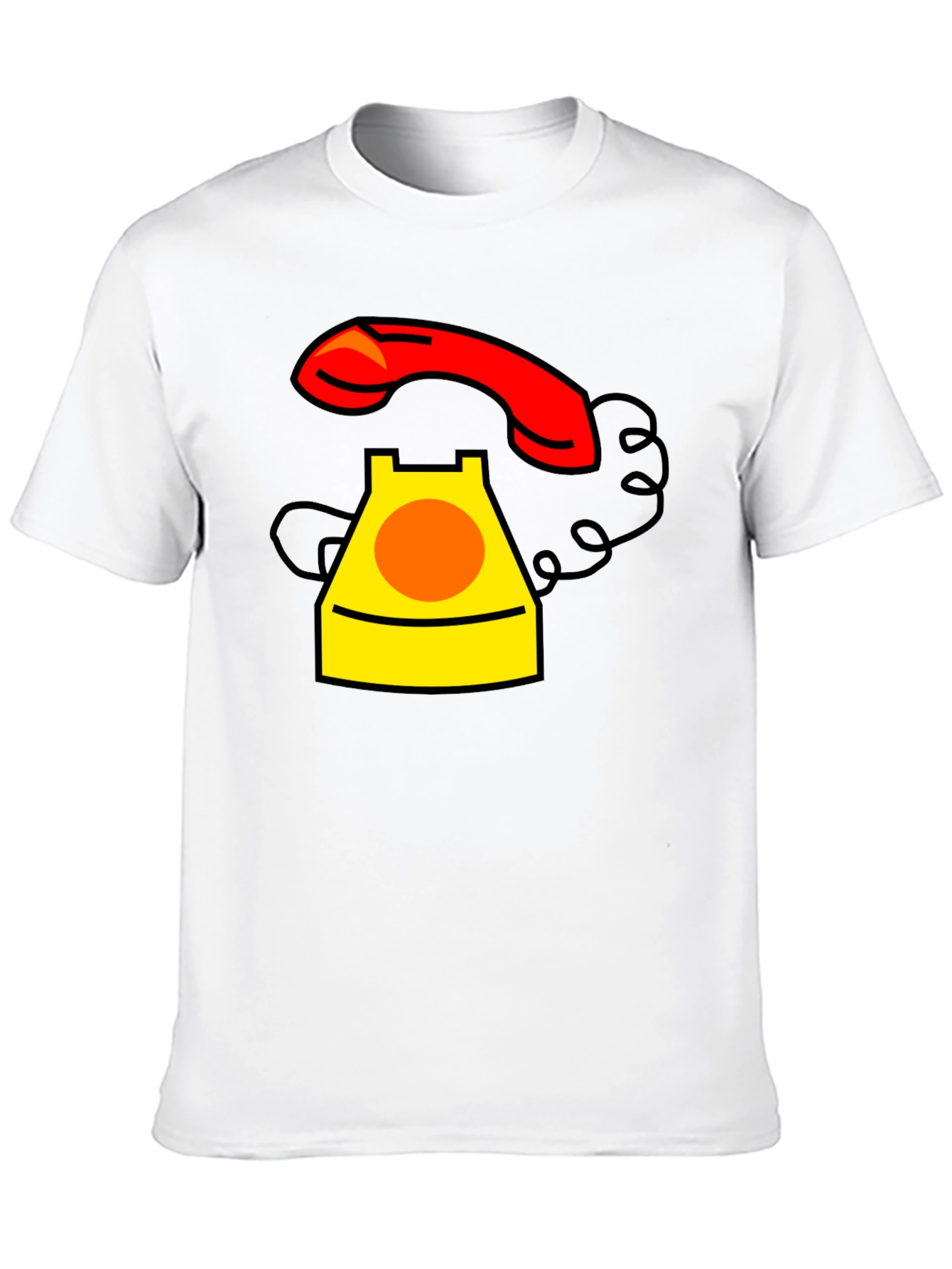 Retro Rotary Phone Graphic T-Shirt