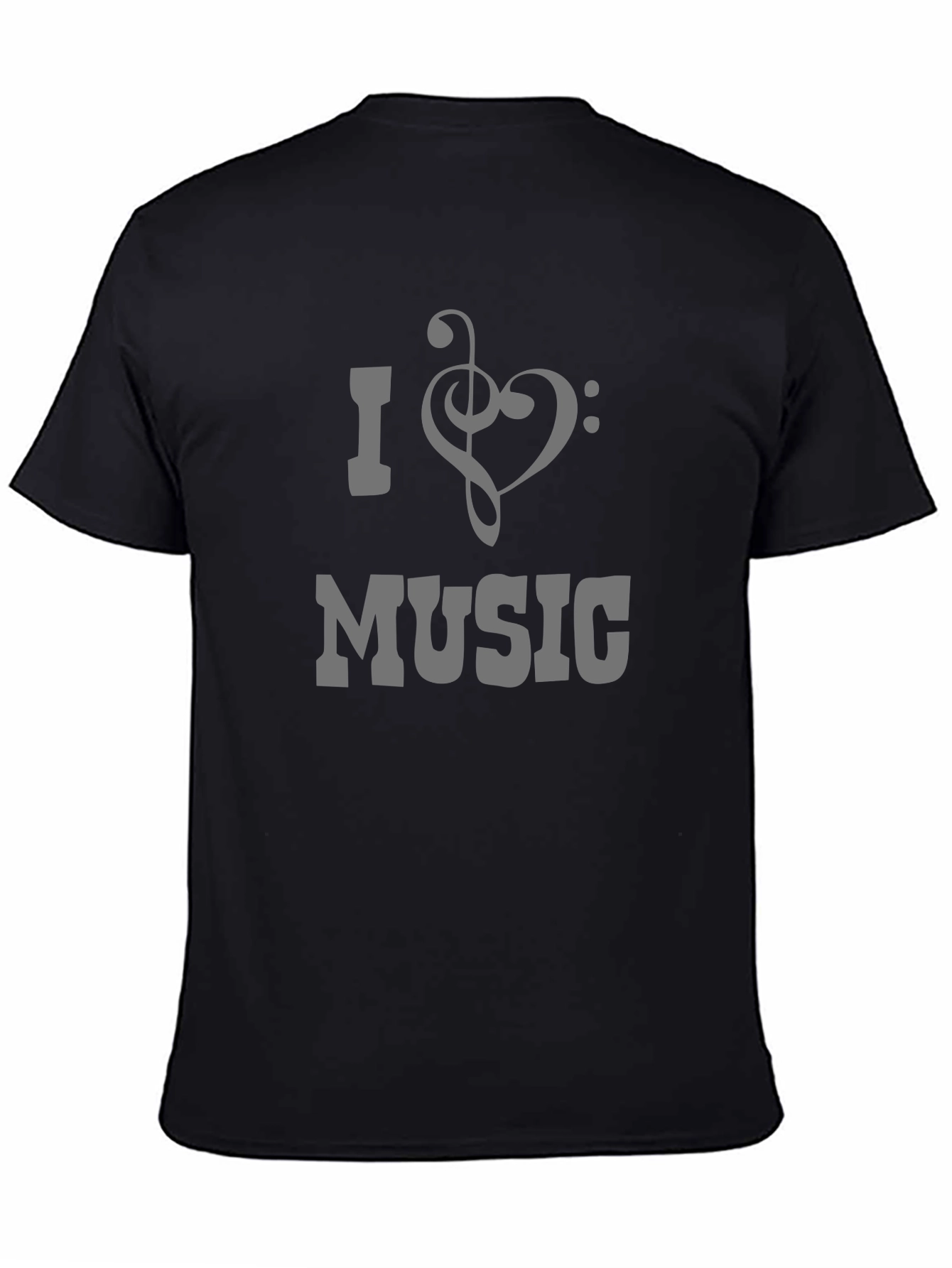 I Love Music T-Shirt - Stylish Graphic Tee