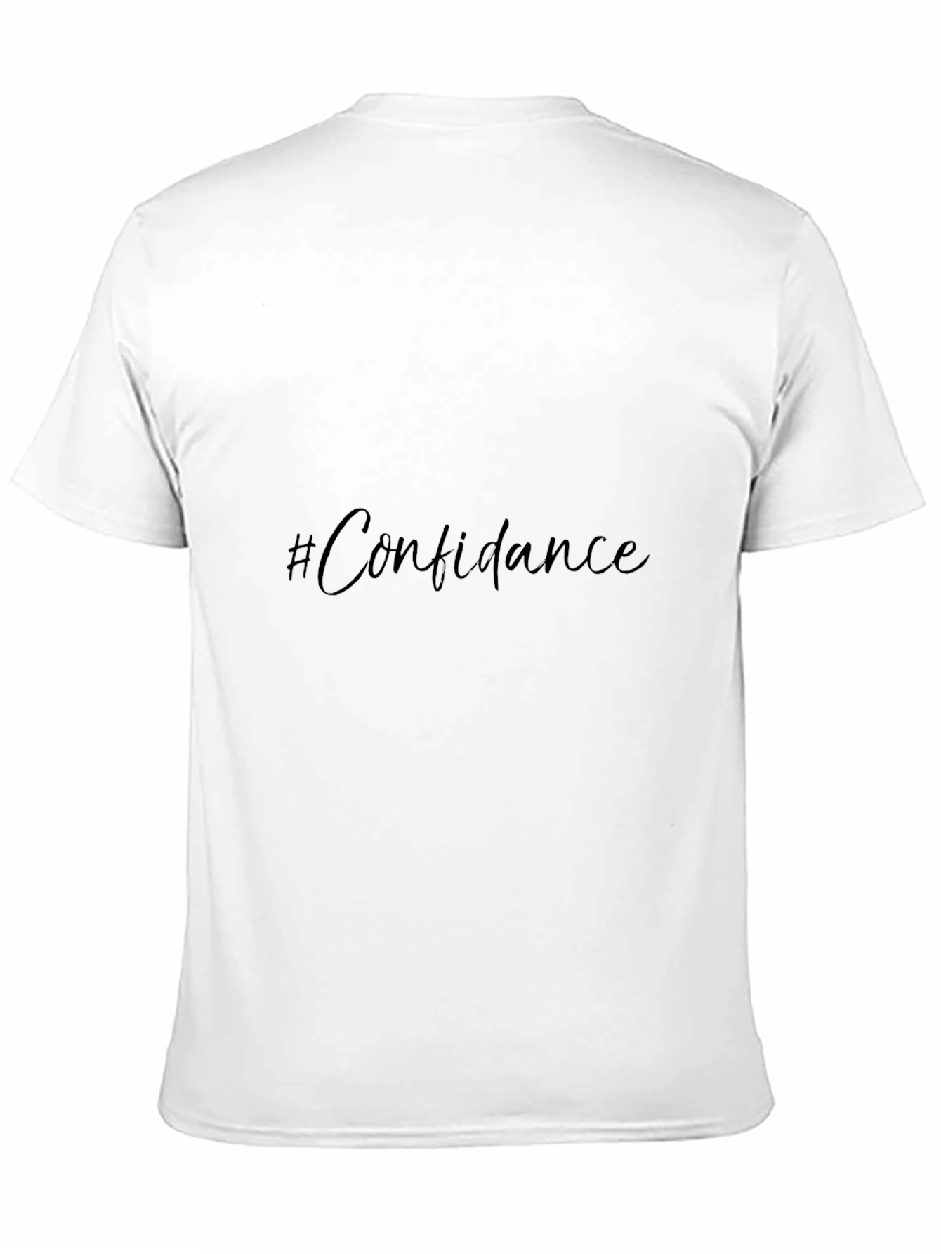 Confidence Black T-Shirt
