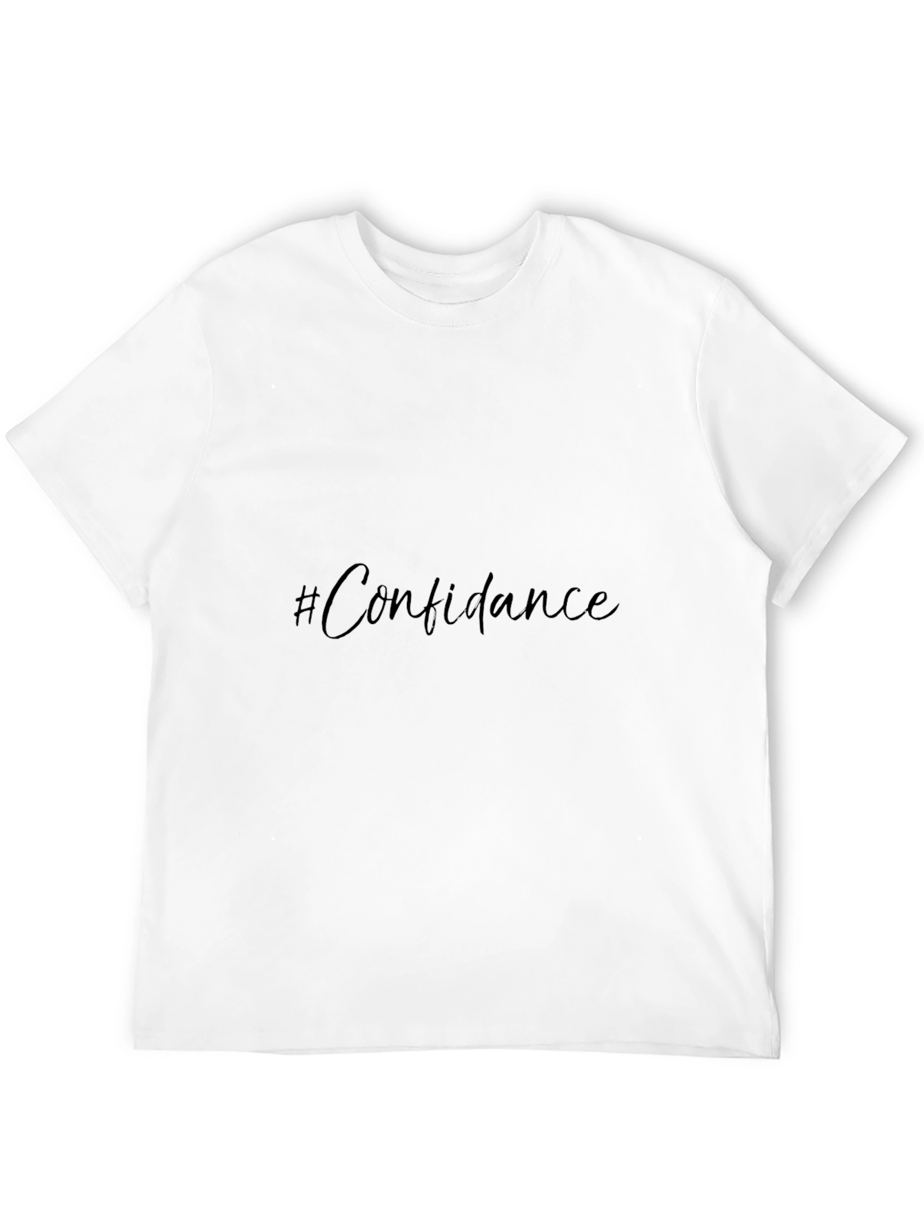 Confidence Black T-Shirt