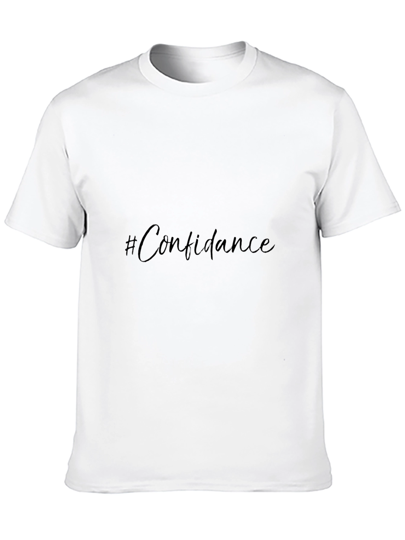 Confidence Black T-Shirt