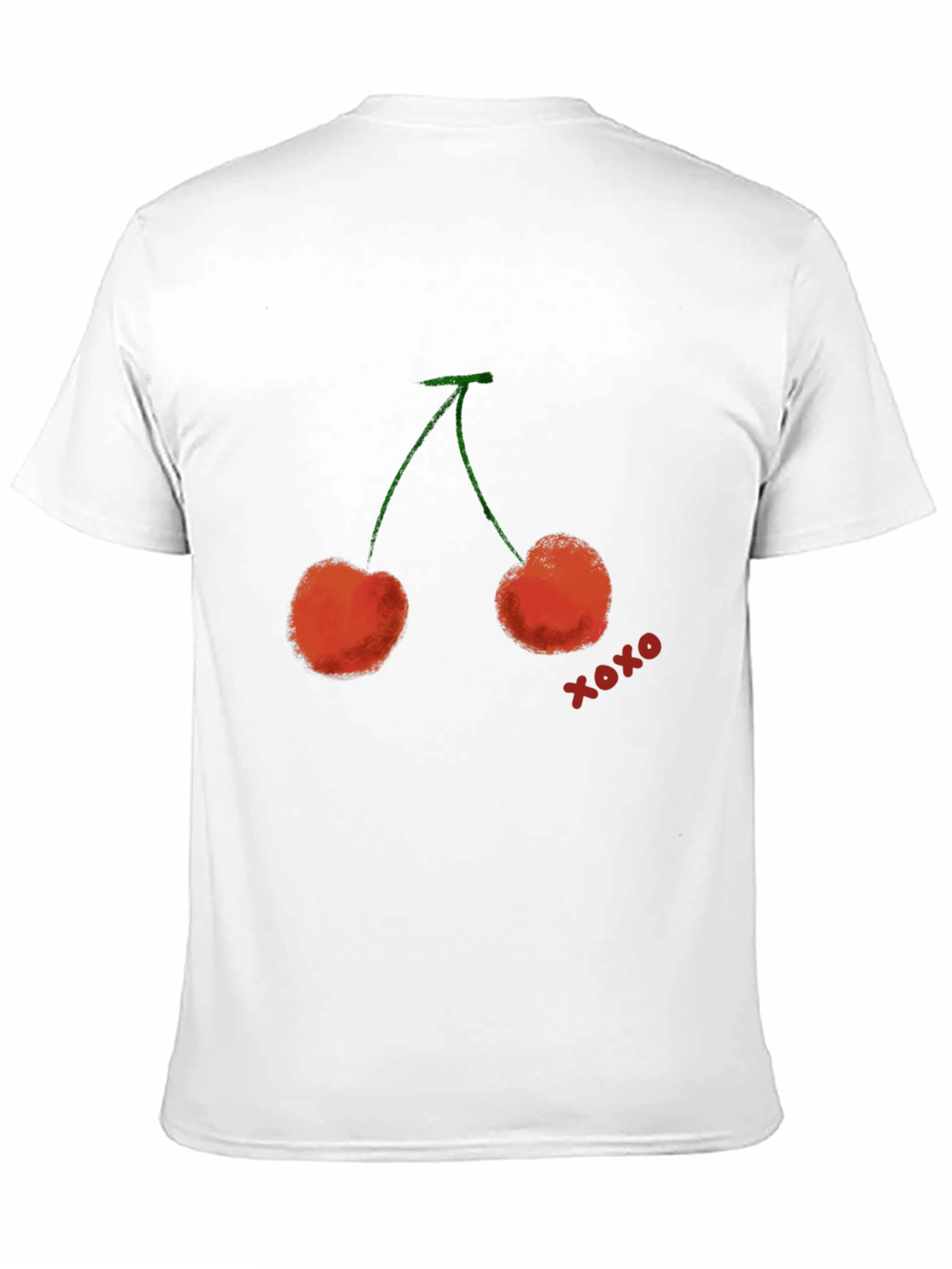 Cherry XOXO Graphic T-Shirt - Trendy Casual Wear