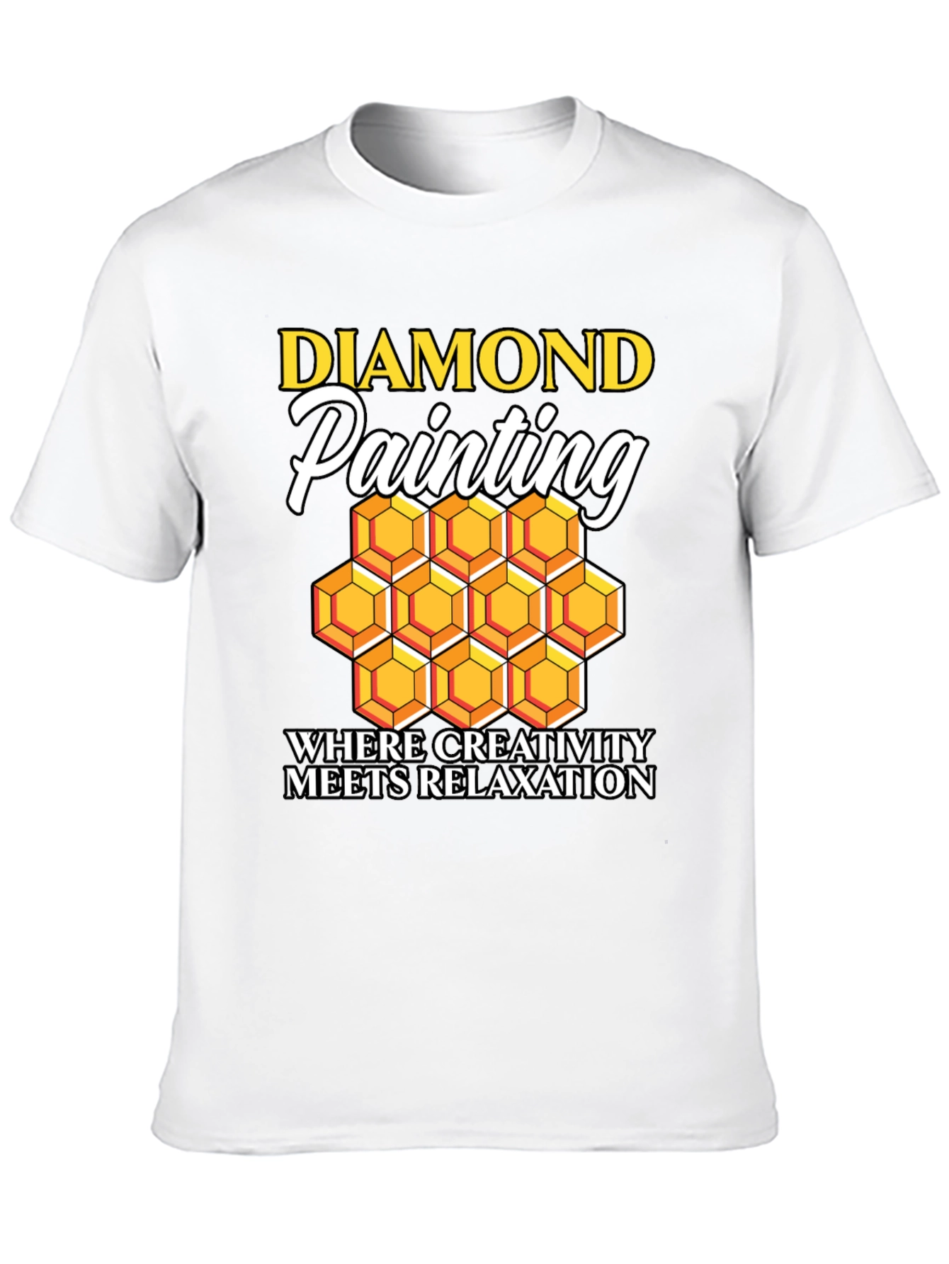 Diamond Painting Hobby Tee - Creativity & Relaxation