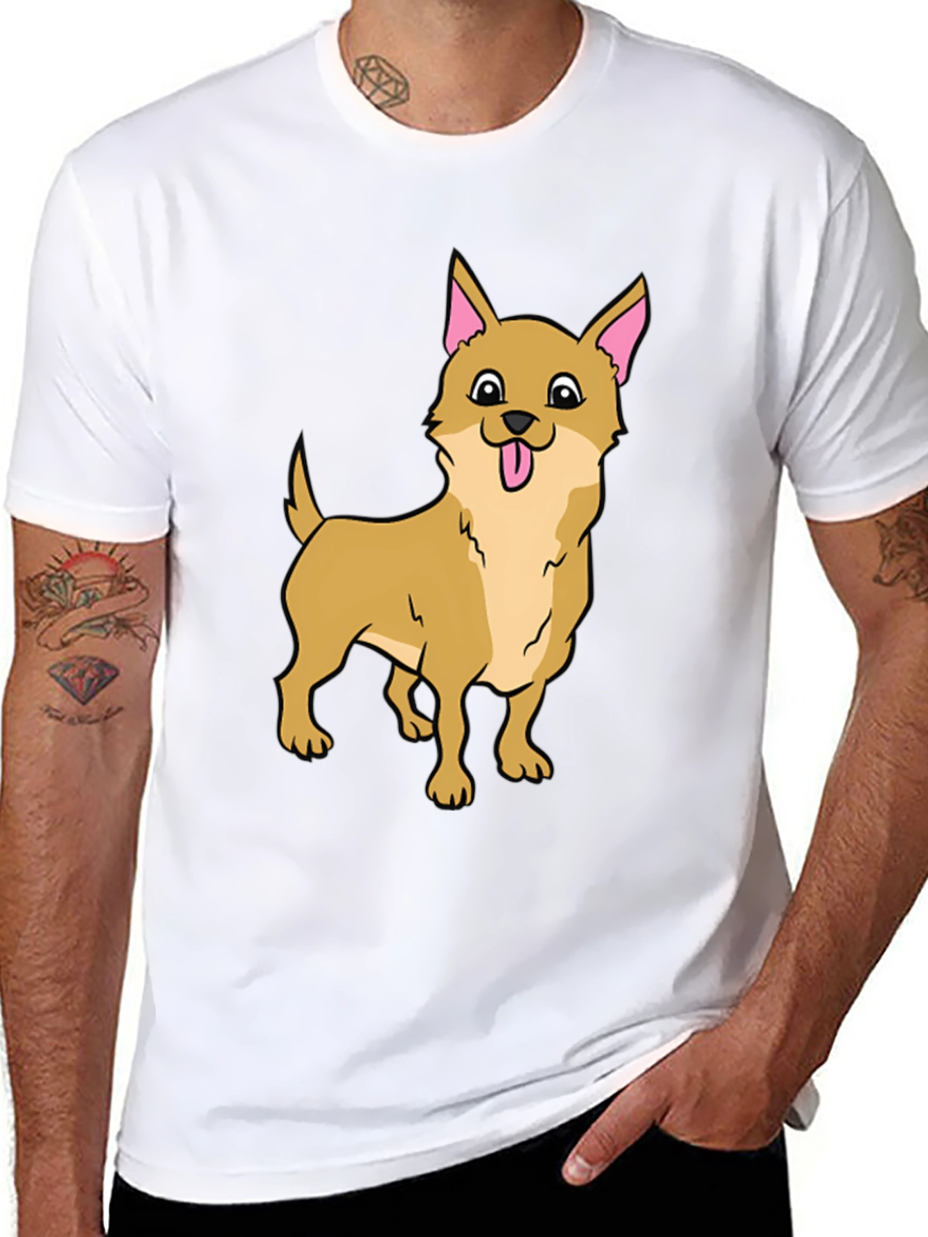 Chihuahua Graphic Tee - Cute Dog Lovers T-Shirt