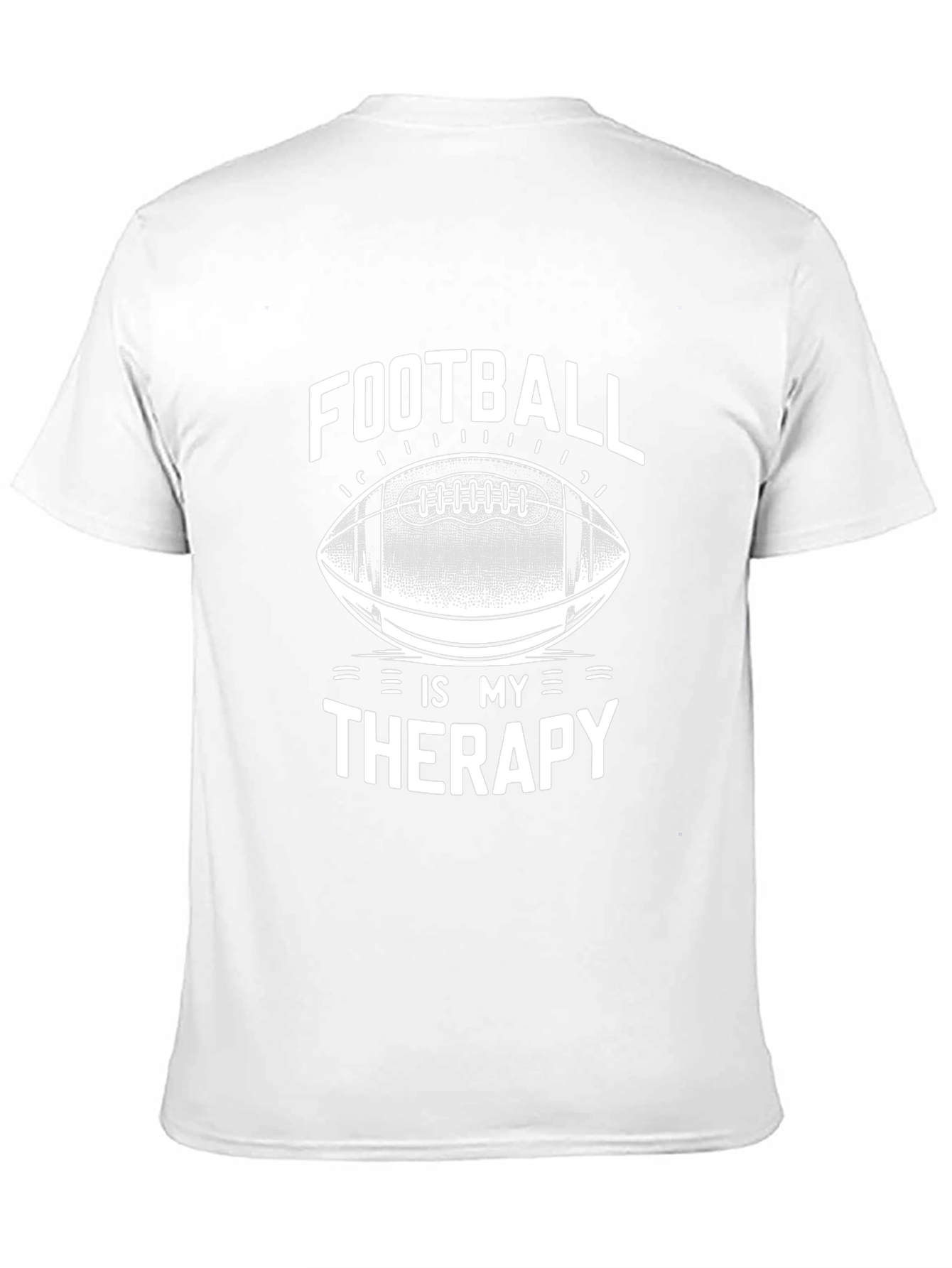 Football Is My Therapy Graphic T-Shirt