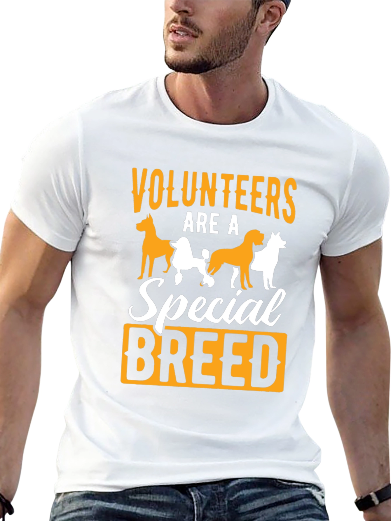 Volunteers Are a Special Breed Graphic T-Shirt