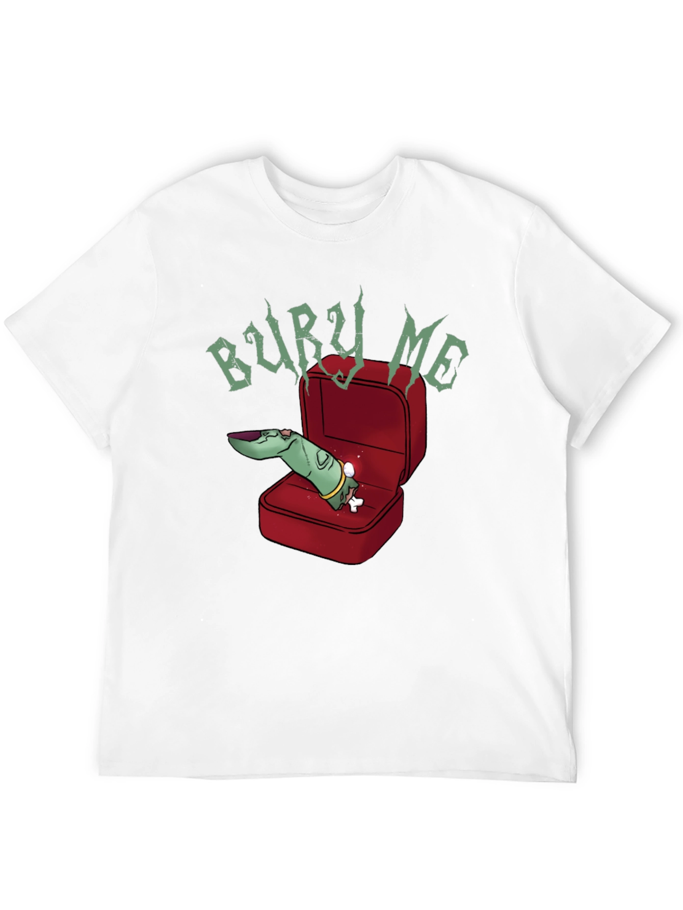 Bury Me T-Shirt - Zombie Finger Ring