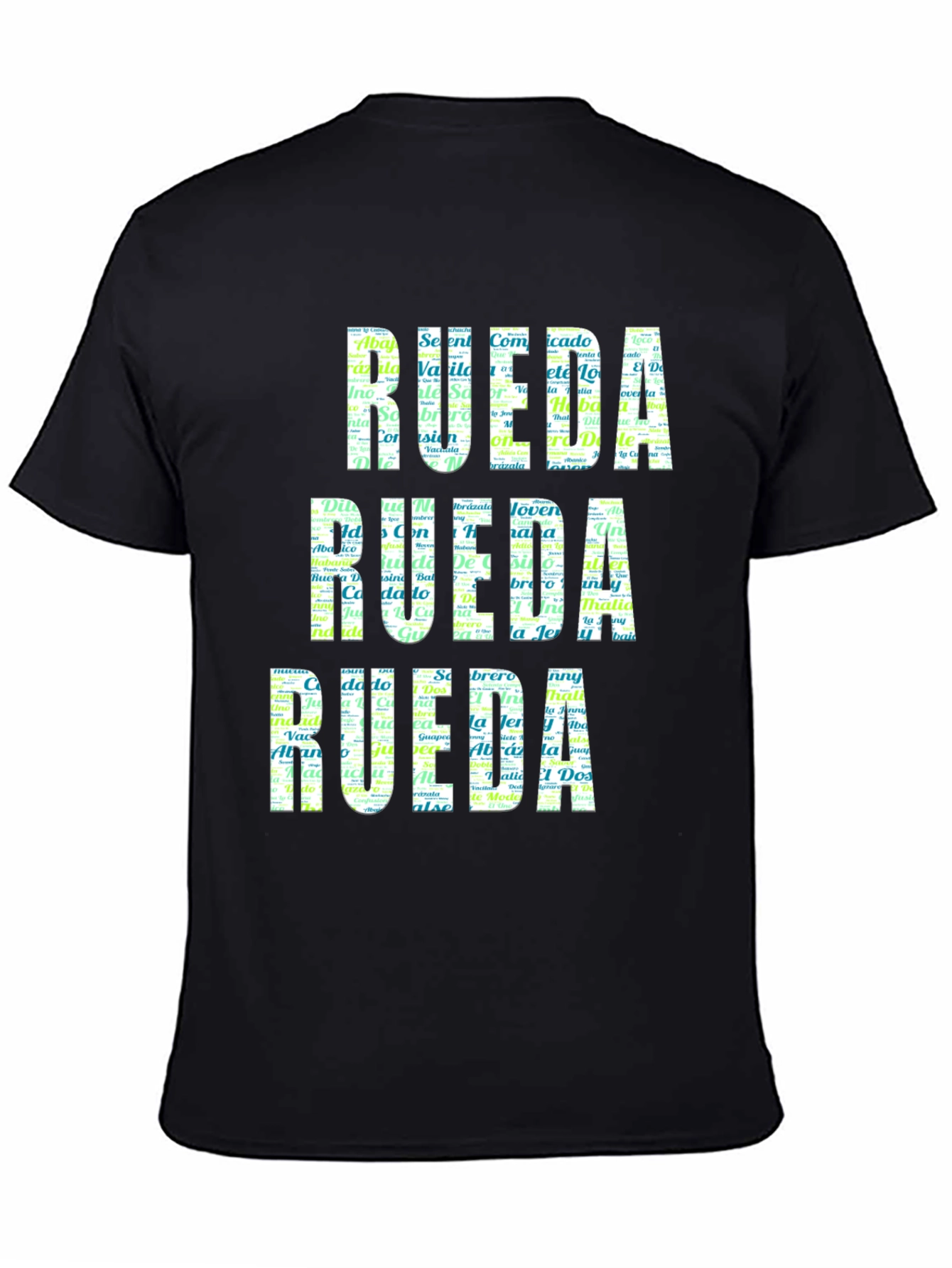 Rueda Word Art Graphic T-Shirt