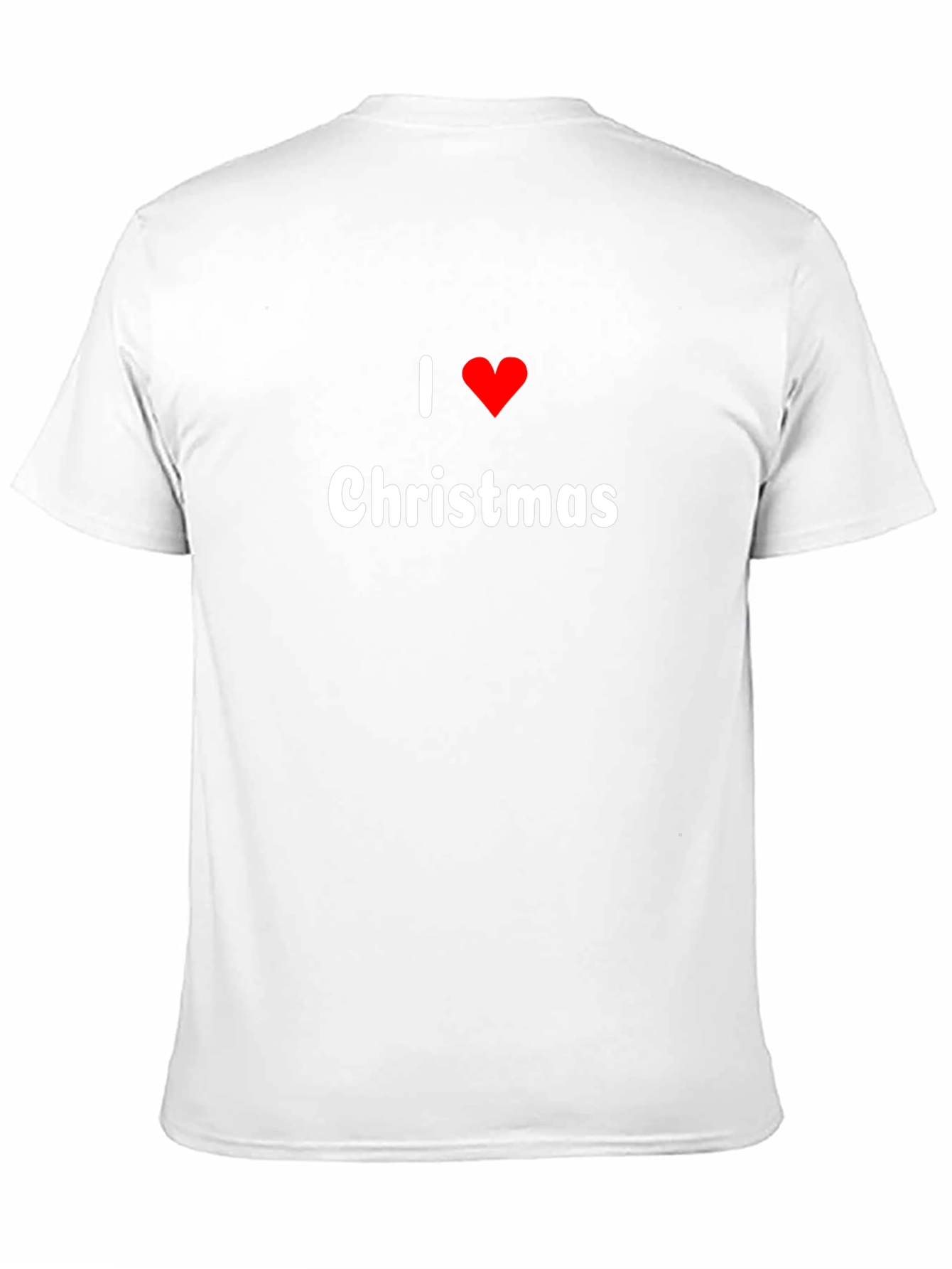 I Heart Christmas Black T-Shirt