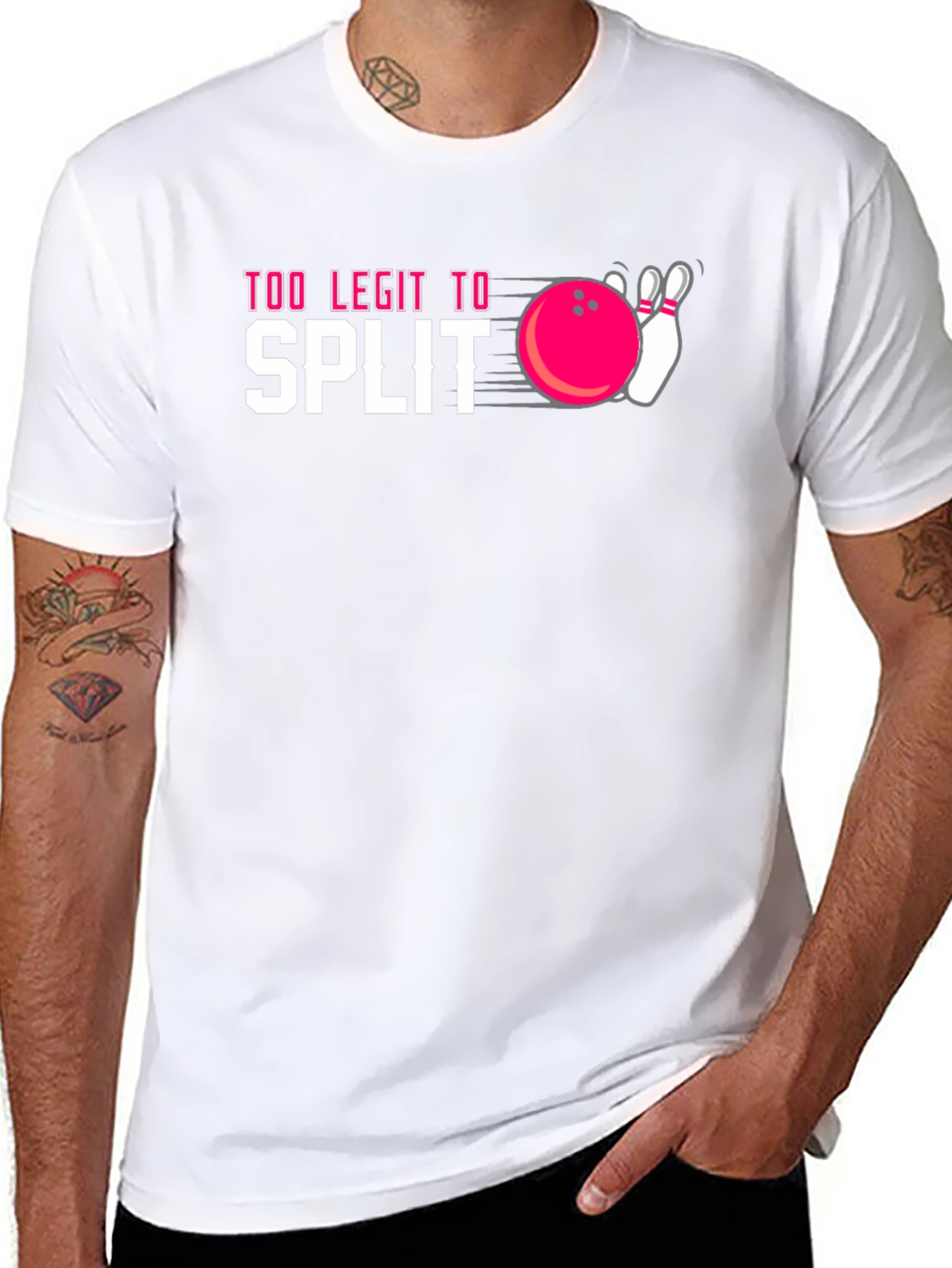 Too Legit to Split Bowling T-Shirt