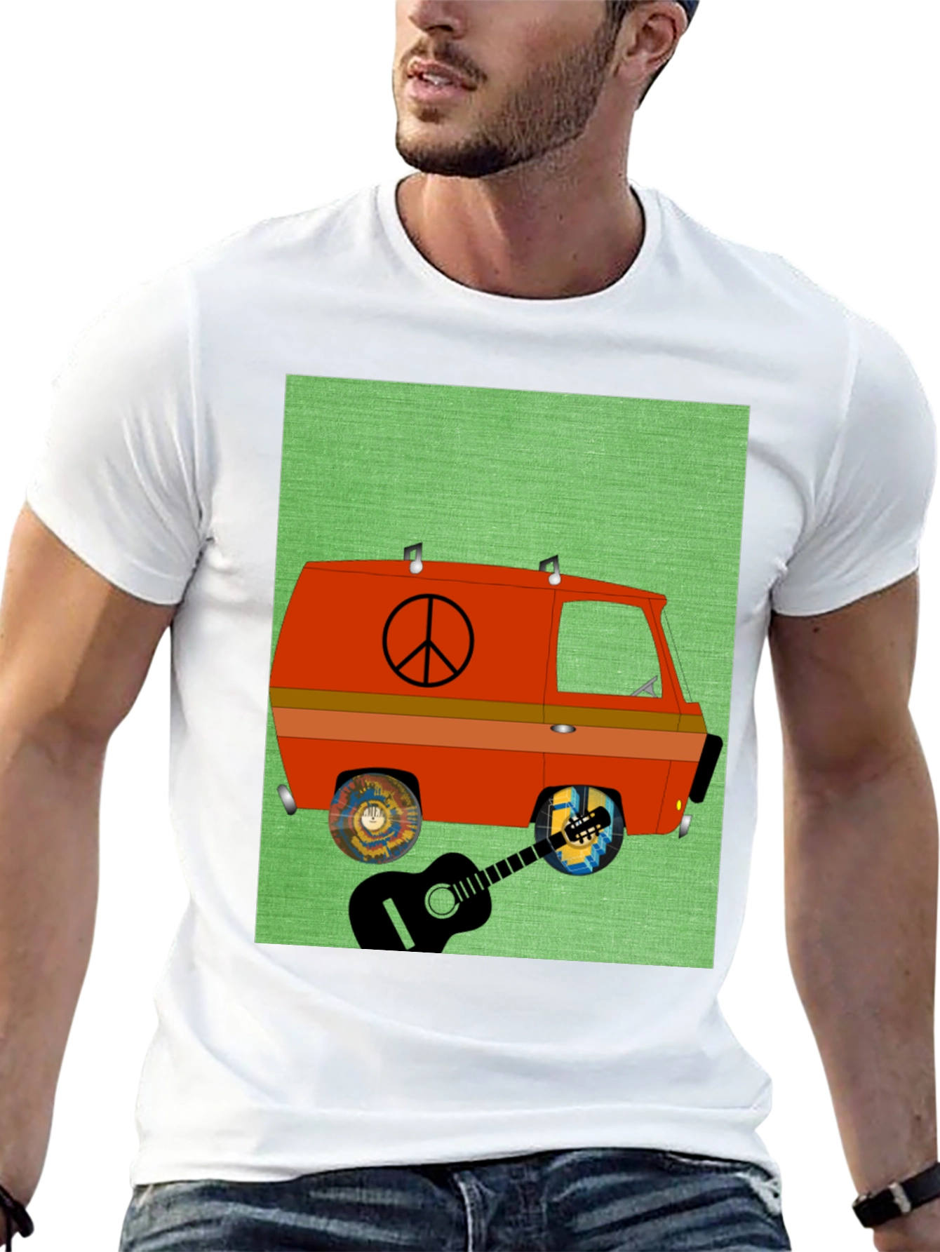 Retro Peace Van Graphic Tee