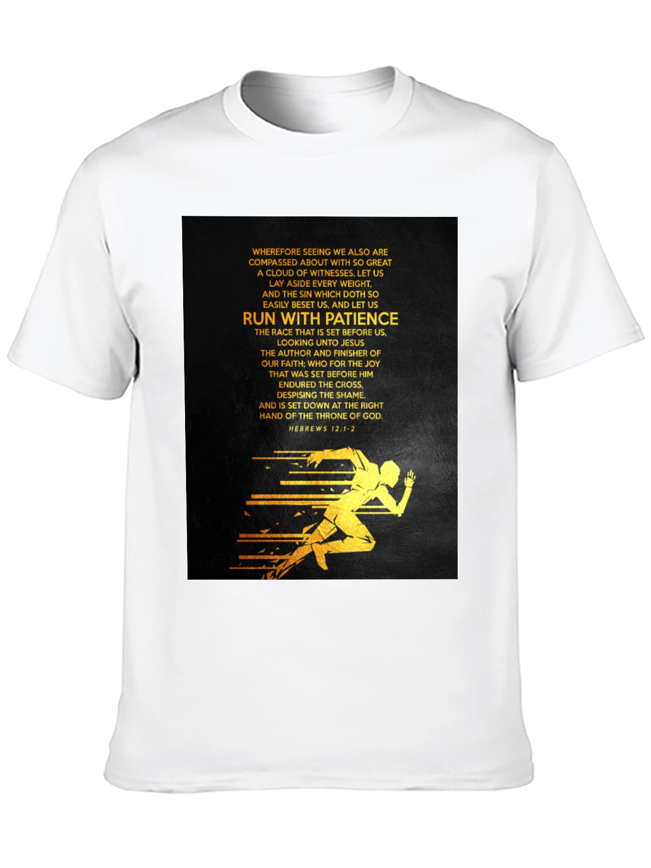 Run With Patience Graphic Tee