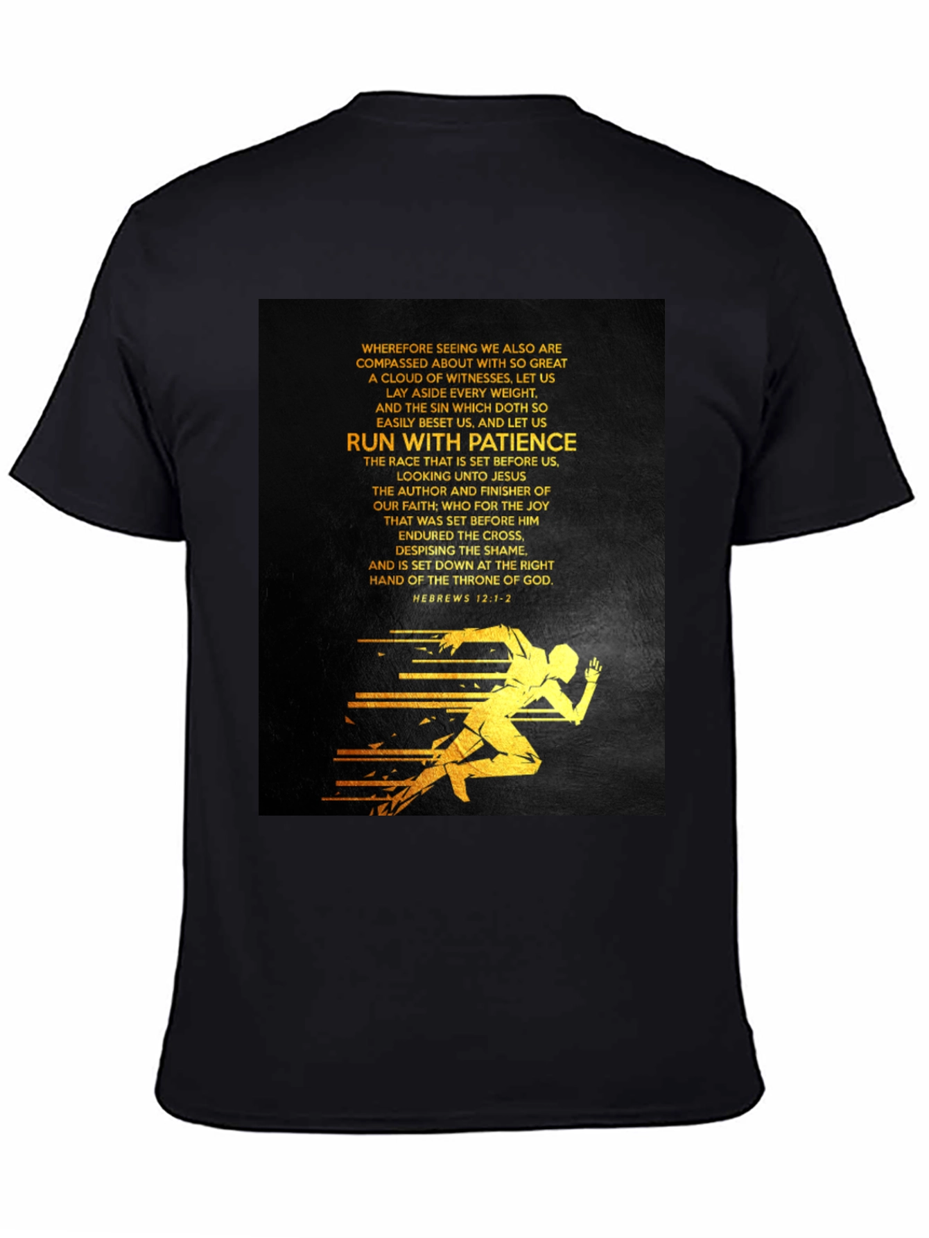 Run With Patience Graphic Tee