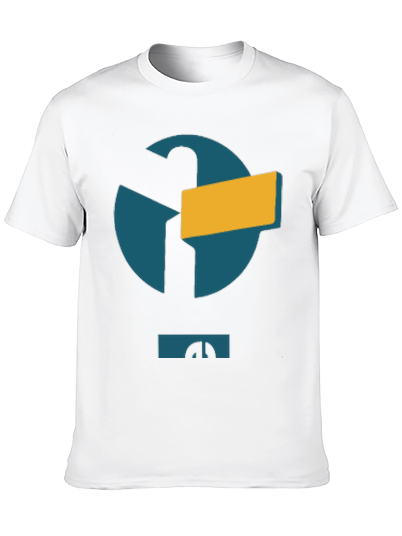 Abstract Logo Black T-Shirt
