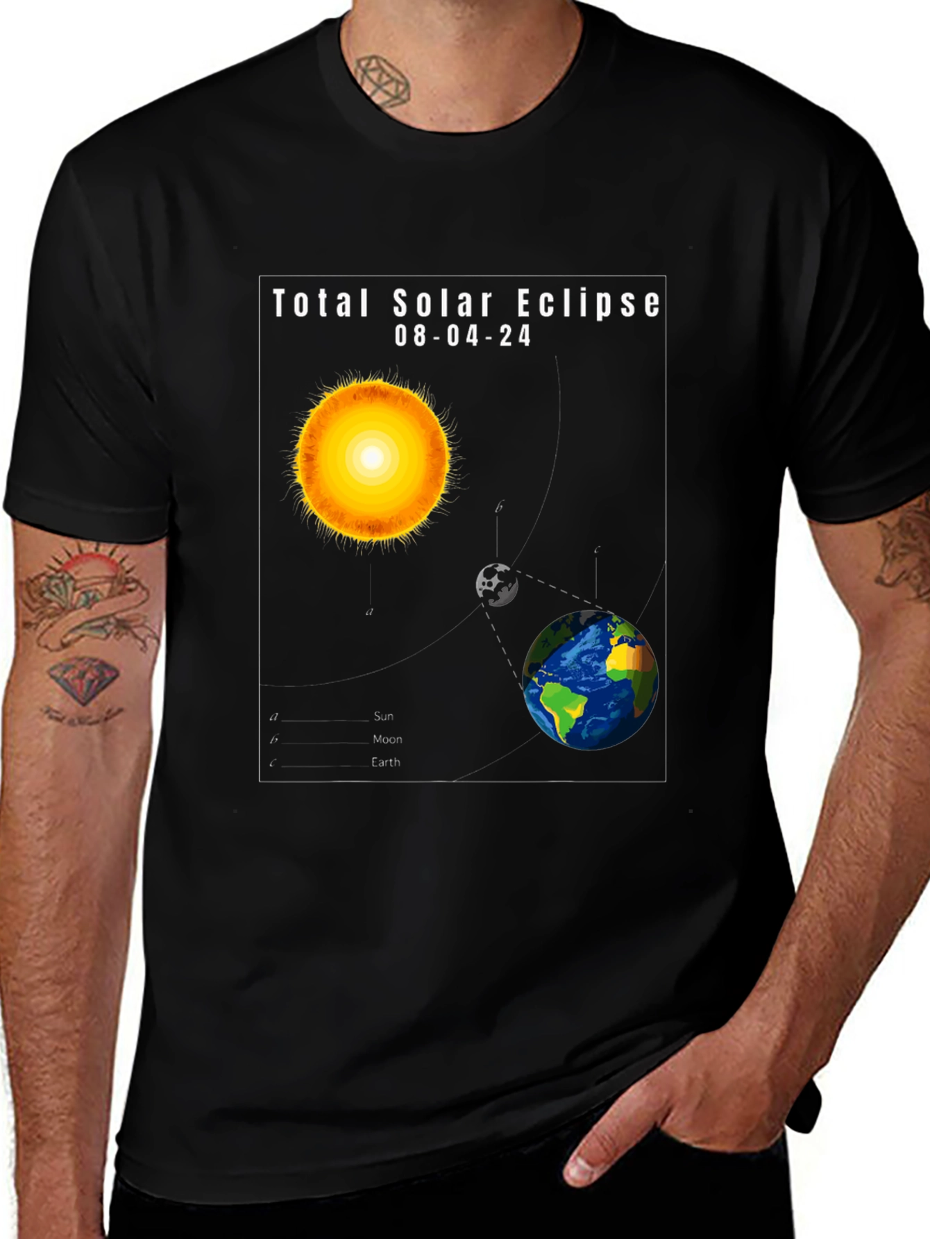 Total Solar Eclipse Graphic Tee