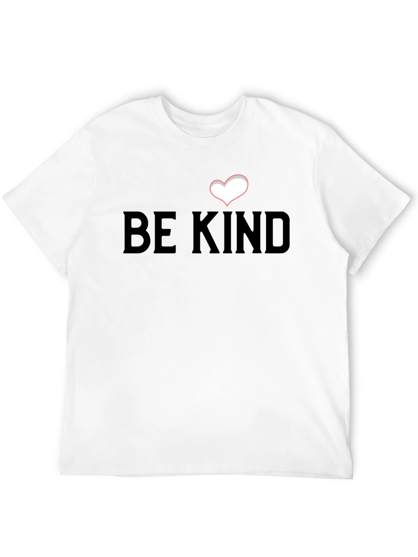 Be Kind Heart T-Shirt - Soft Cotton Blend