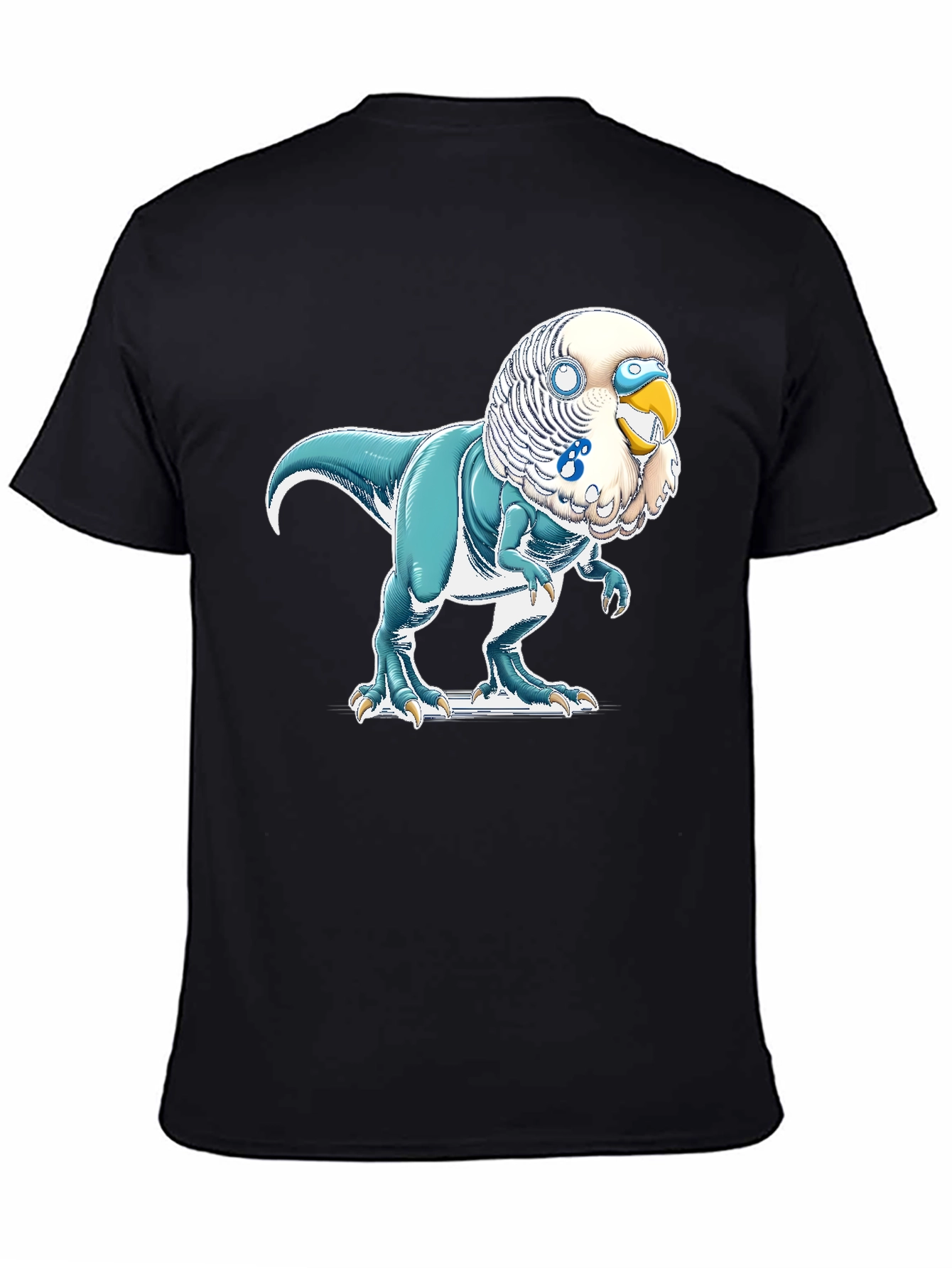 Parakeet Dinosaur Graphic Tee