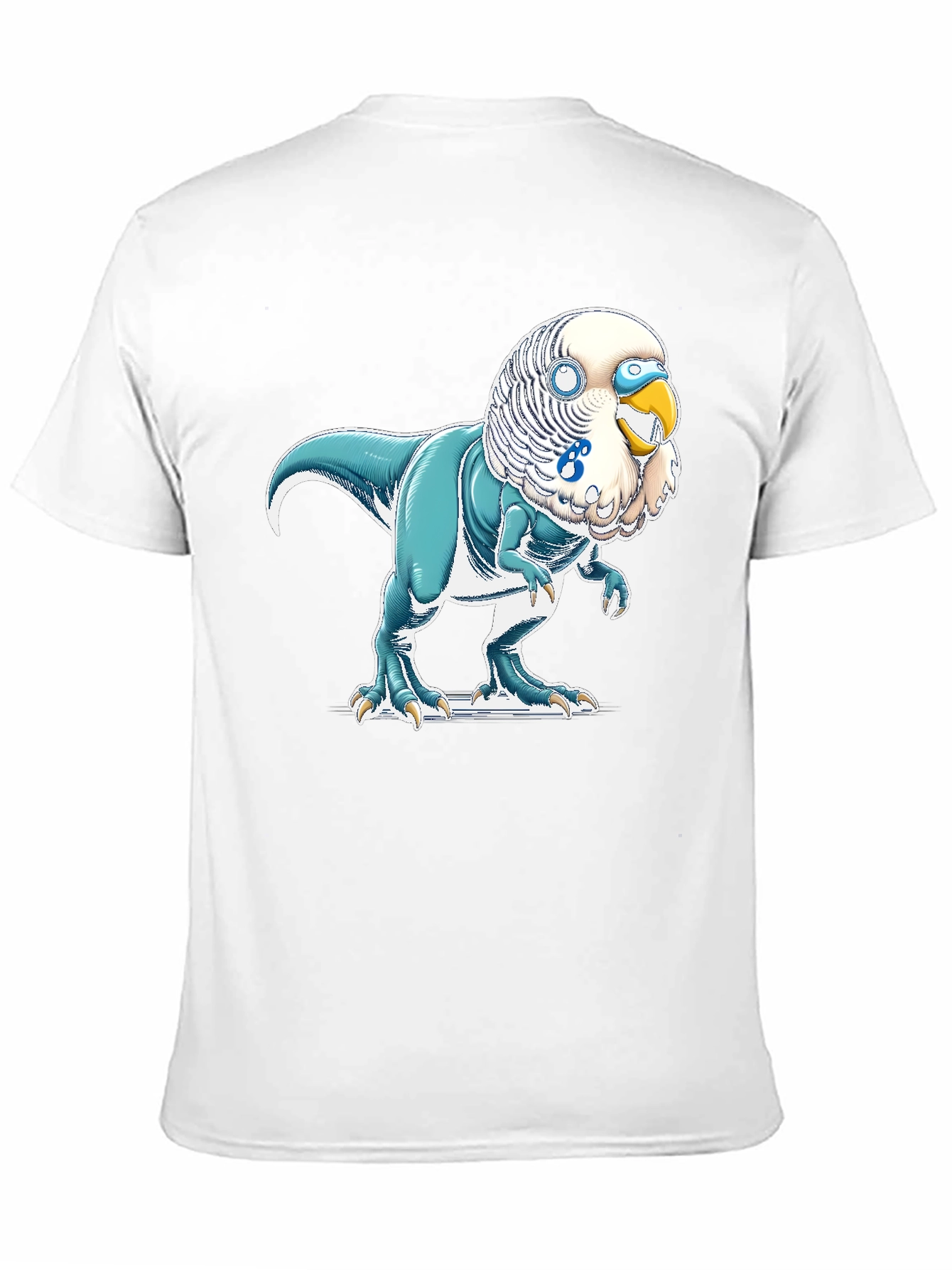 Parakeet Dinosaur Graphic Tee