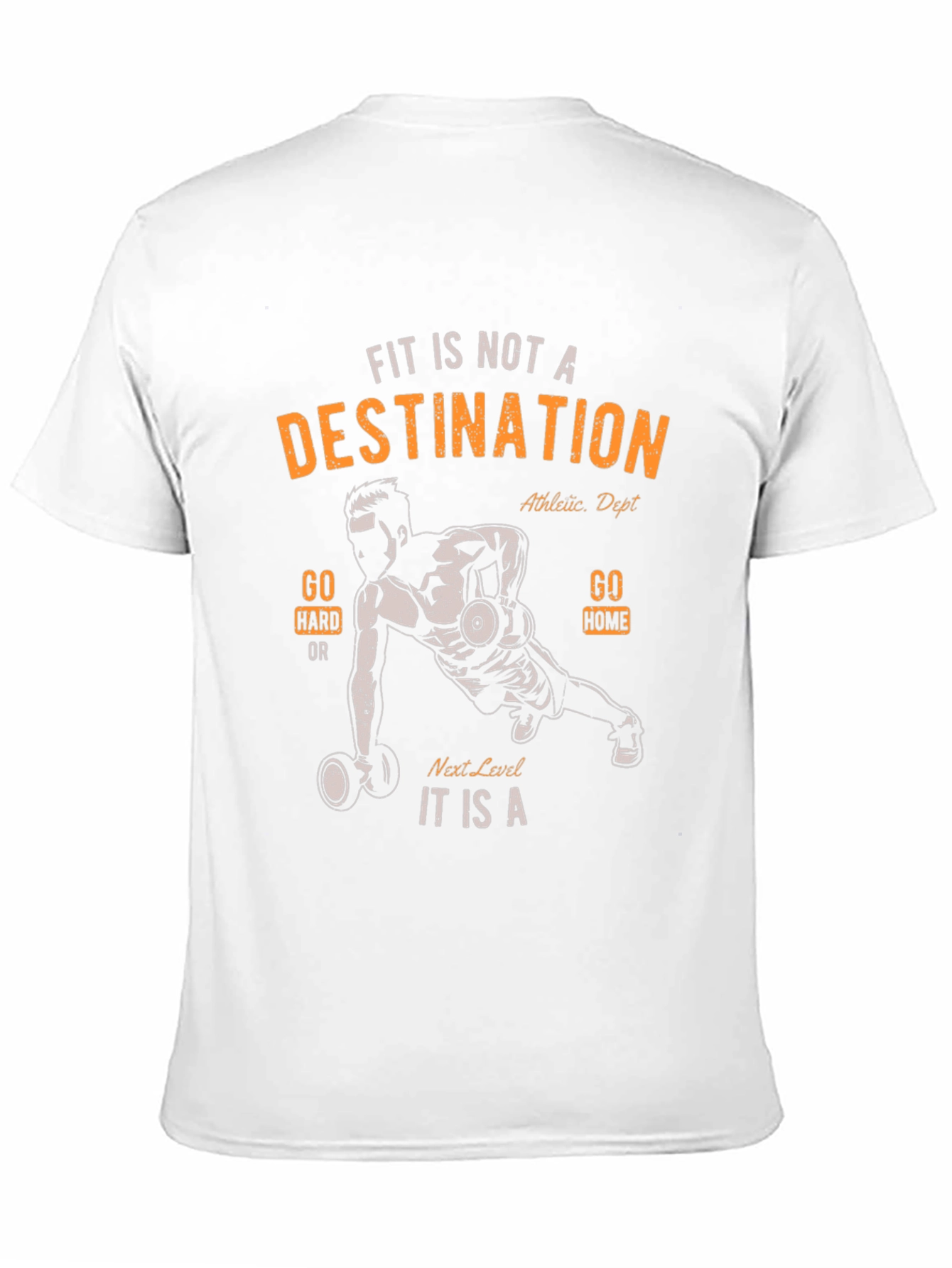 Fit is Not a Destination Graphic T-Shirt