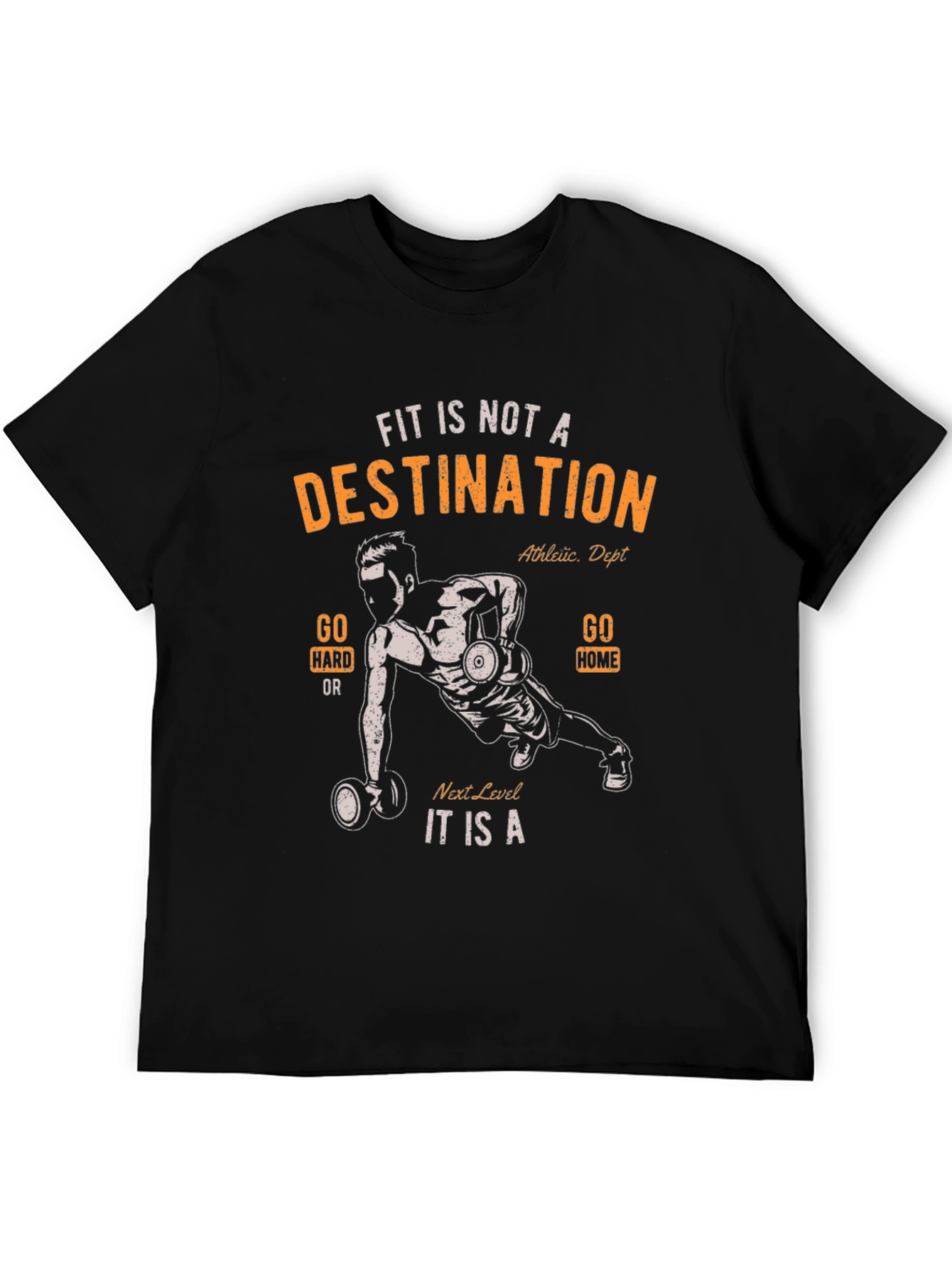 Fit is Not a Destination Graphic T-Shirt