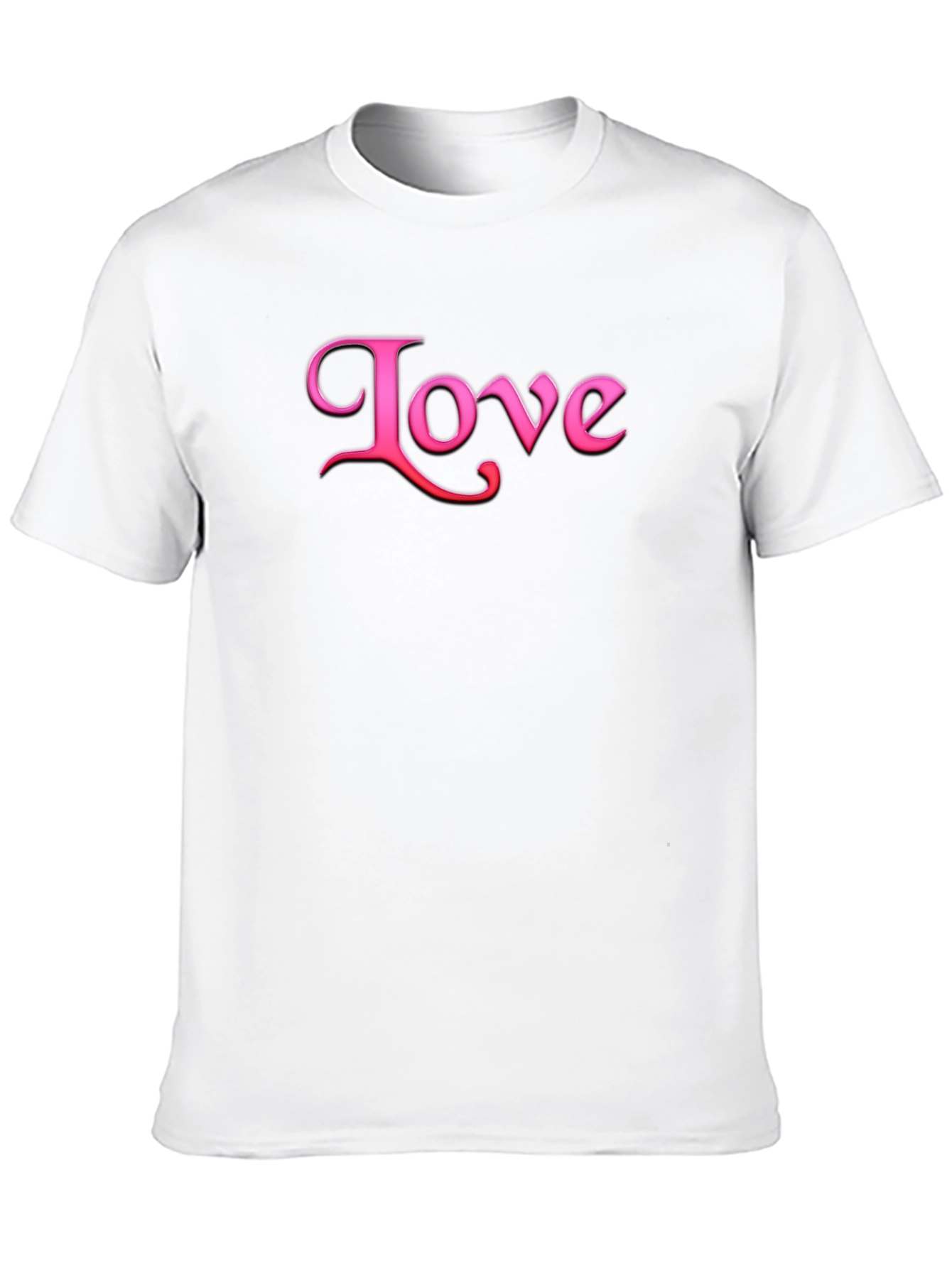 Love Graphic Tee - Stylish Black T-Shirt