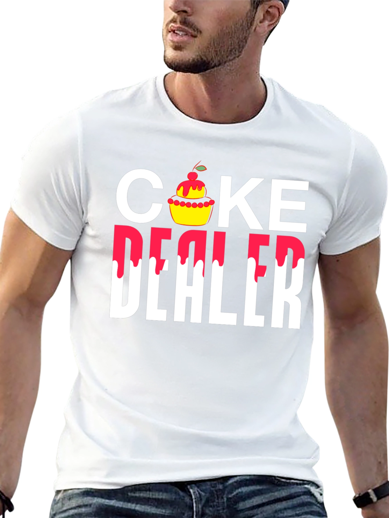 Cake Dealer Graphic T-Shirt